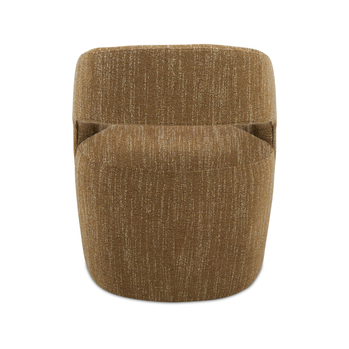 Barrow - Rolling Dining Chair - Amber Glow / Yellow