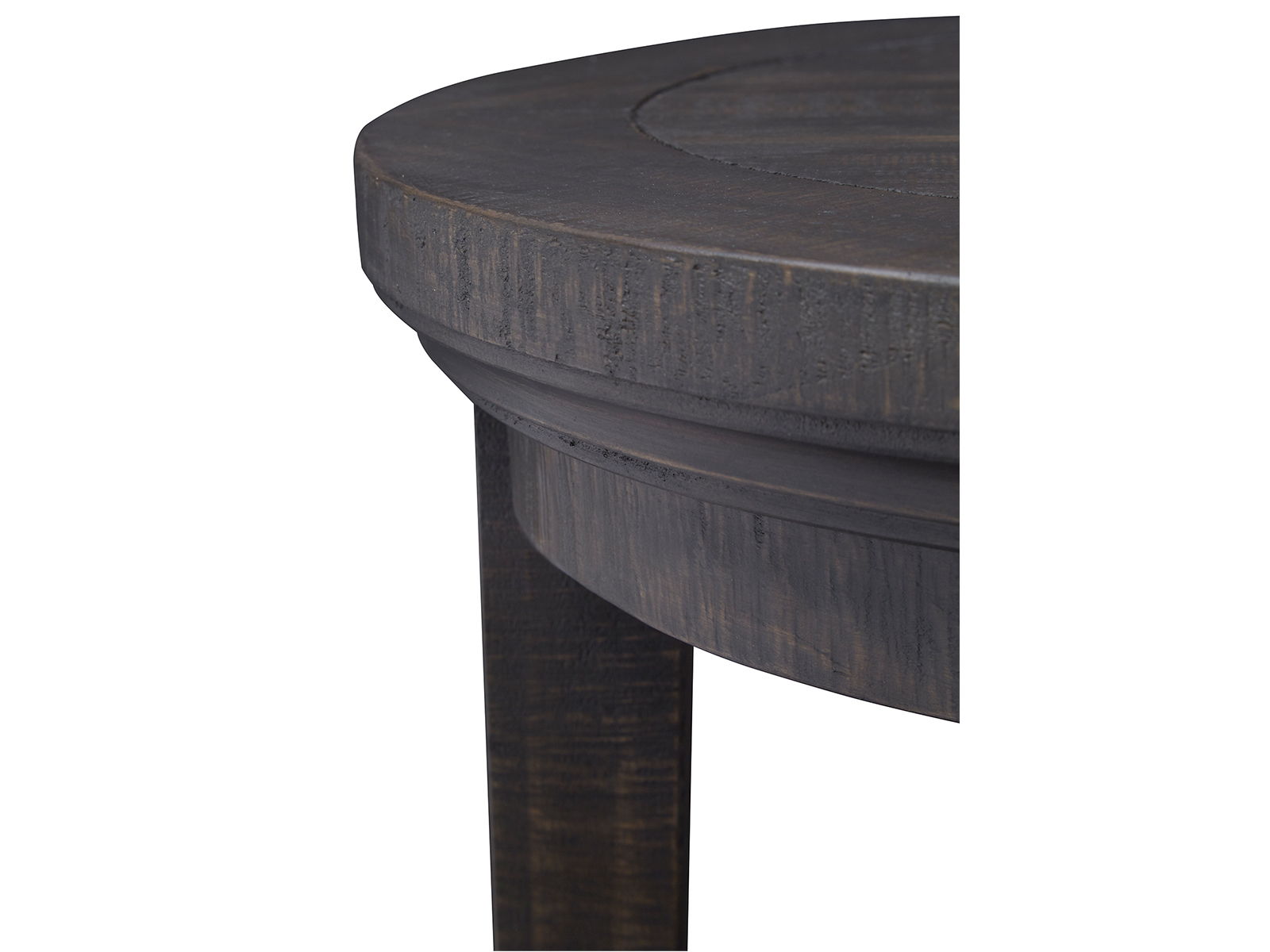 Westley Falls - Round Accent End Table - Graphite