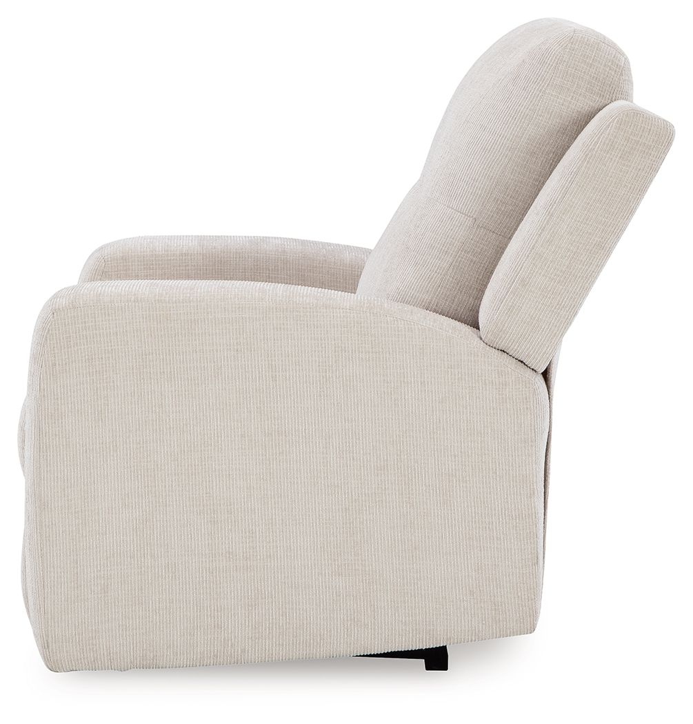 Danum - Stone - Zero Wall Recliner - Fabric