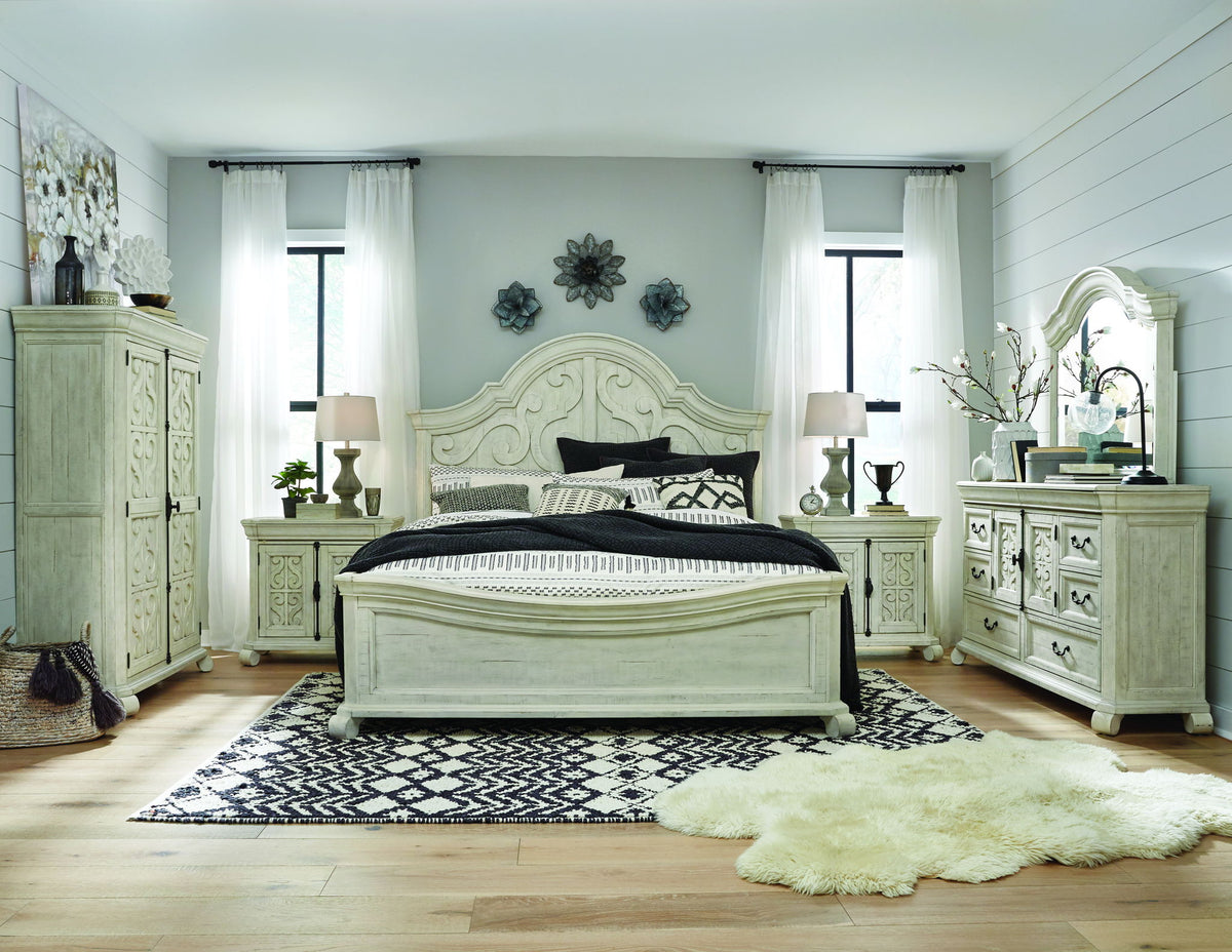 Bronwyn - Shaped Panel Bed
