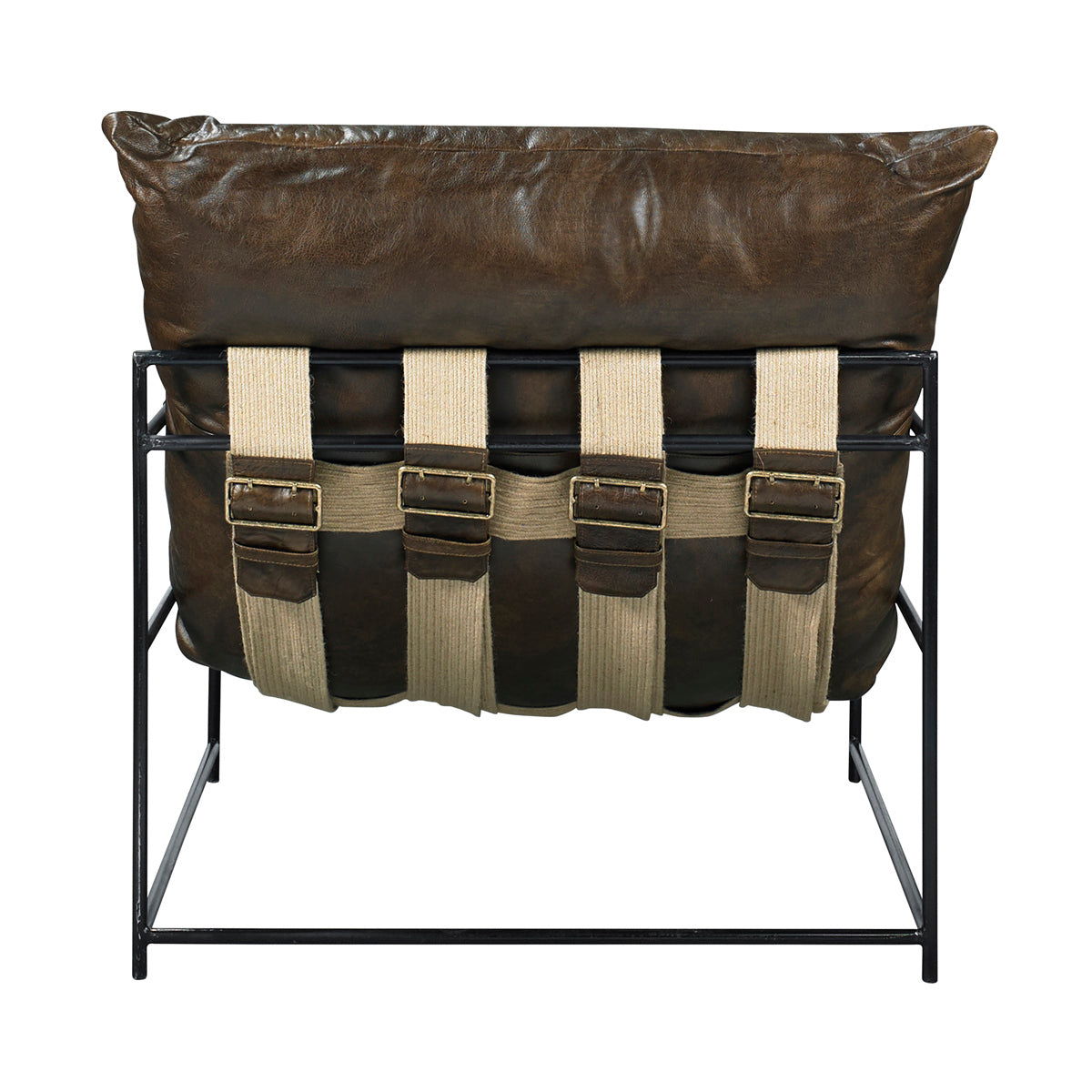Palermo - Leather Accent Chair - Brown
