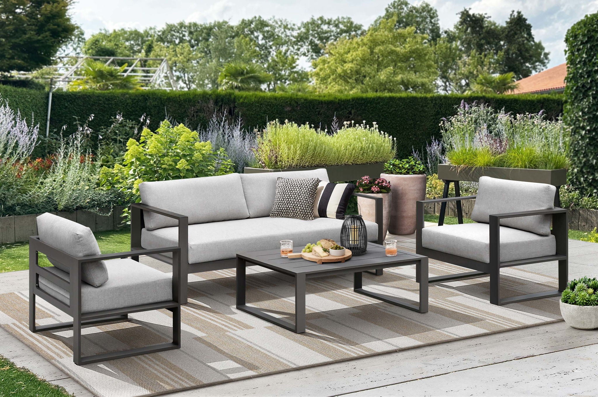 Navarro - Sofa And Coffee Table - Mocha