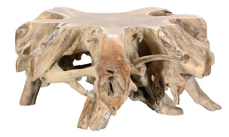 Cypress - Root Coffee Table - Natural White Wash