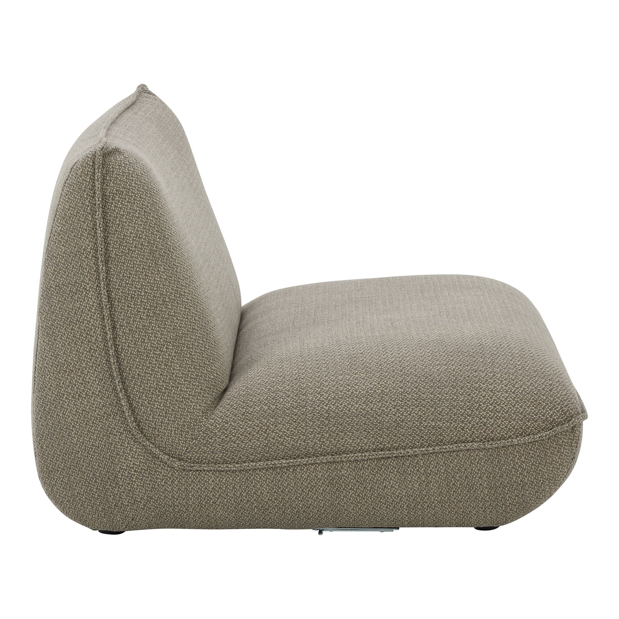 Zeppelin - Slipper Chair - Dark Gray