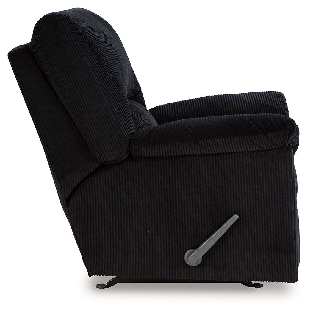 Simplejoy - Onyx - Rocker Recliner - Fabric