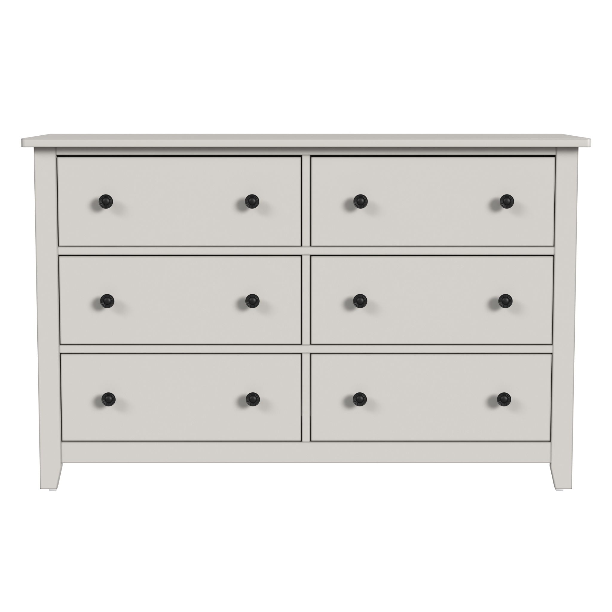 Lodge - 6 Drawer Dresser - Cream