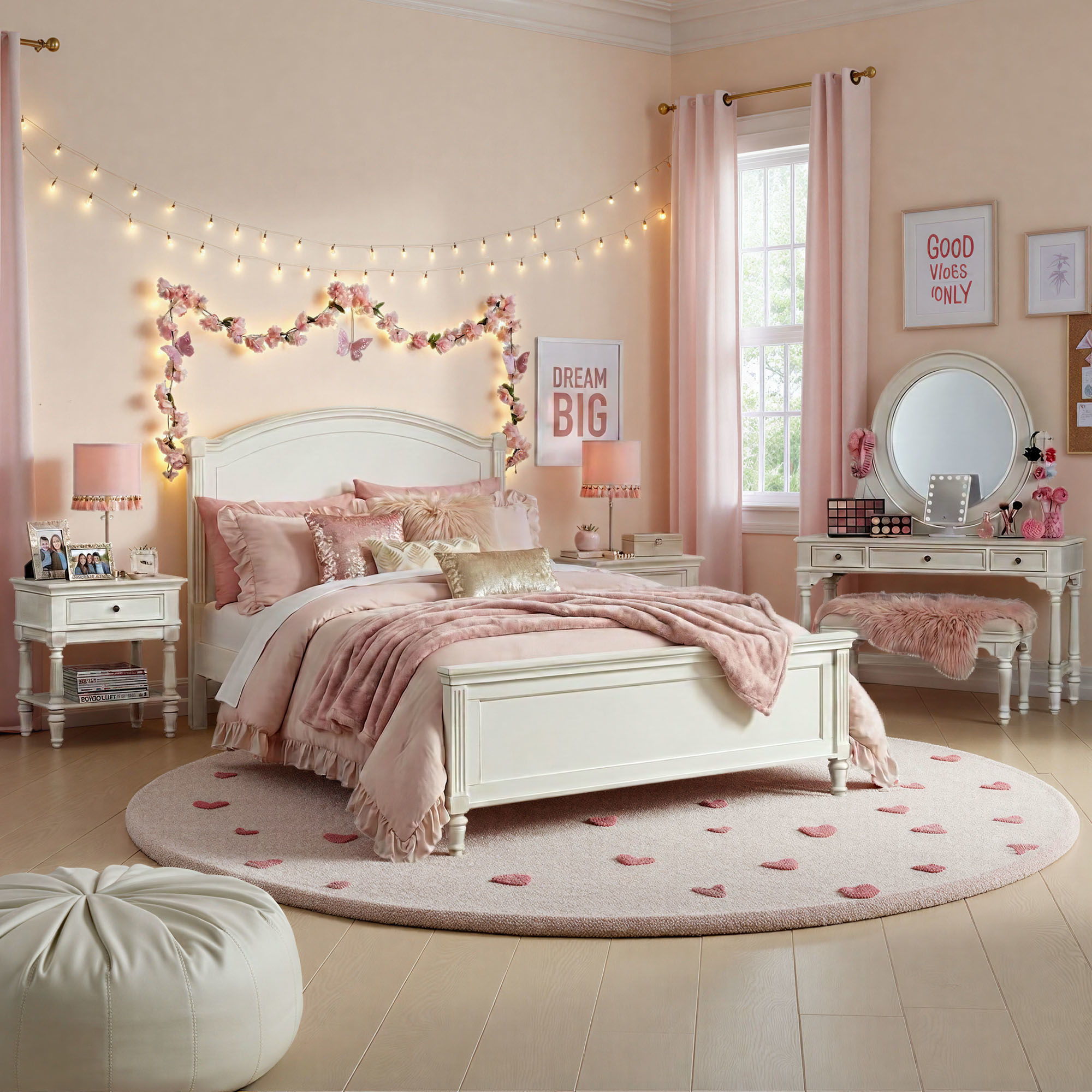 Elsa - Tilt Mirror - Lace