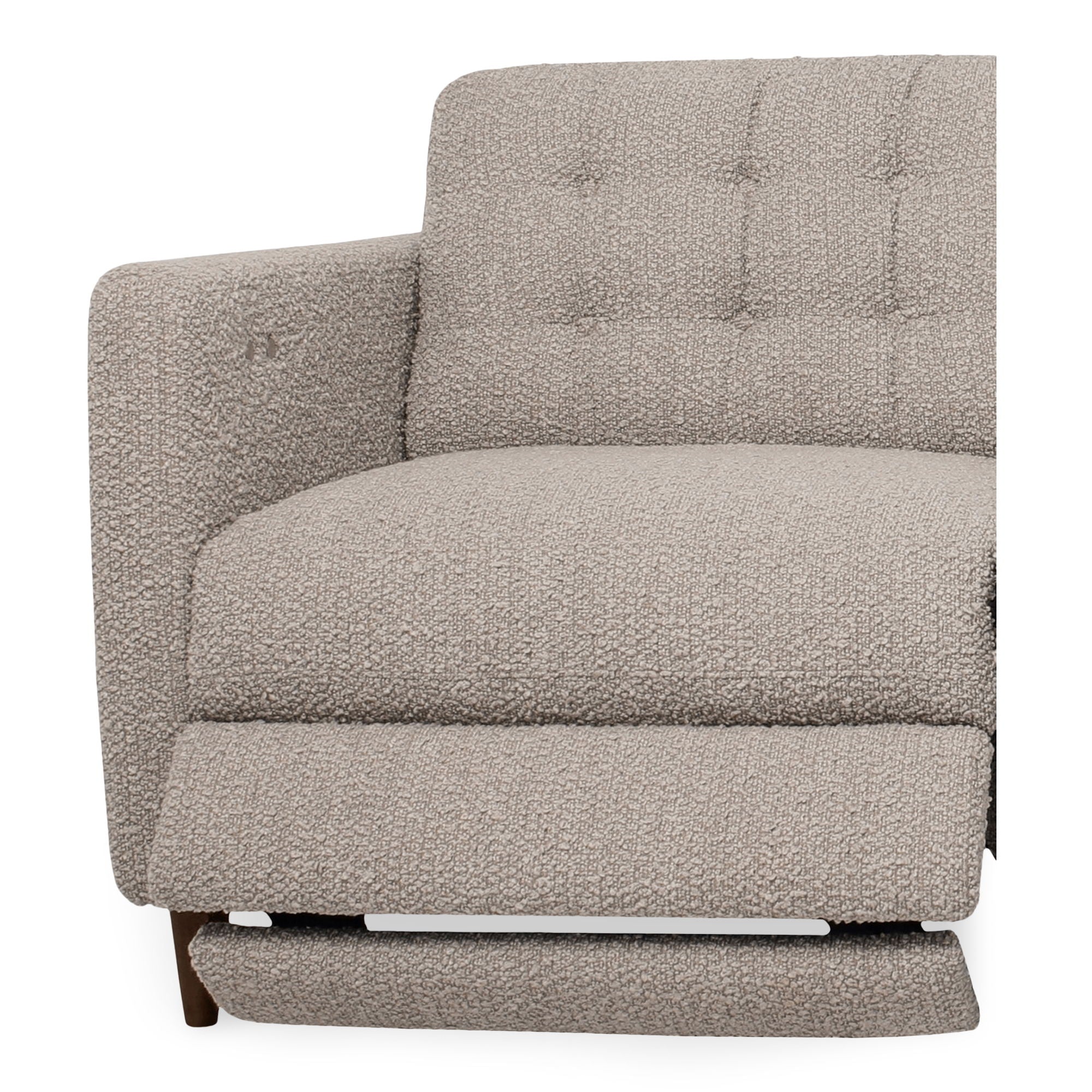 Bridgers - Power Recliner Sofa - Warm Grey