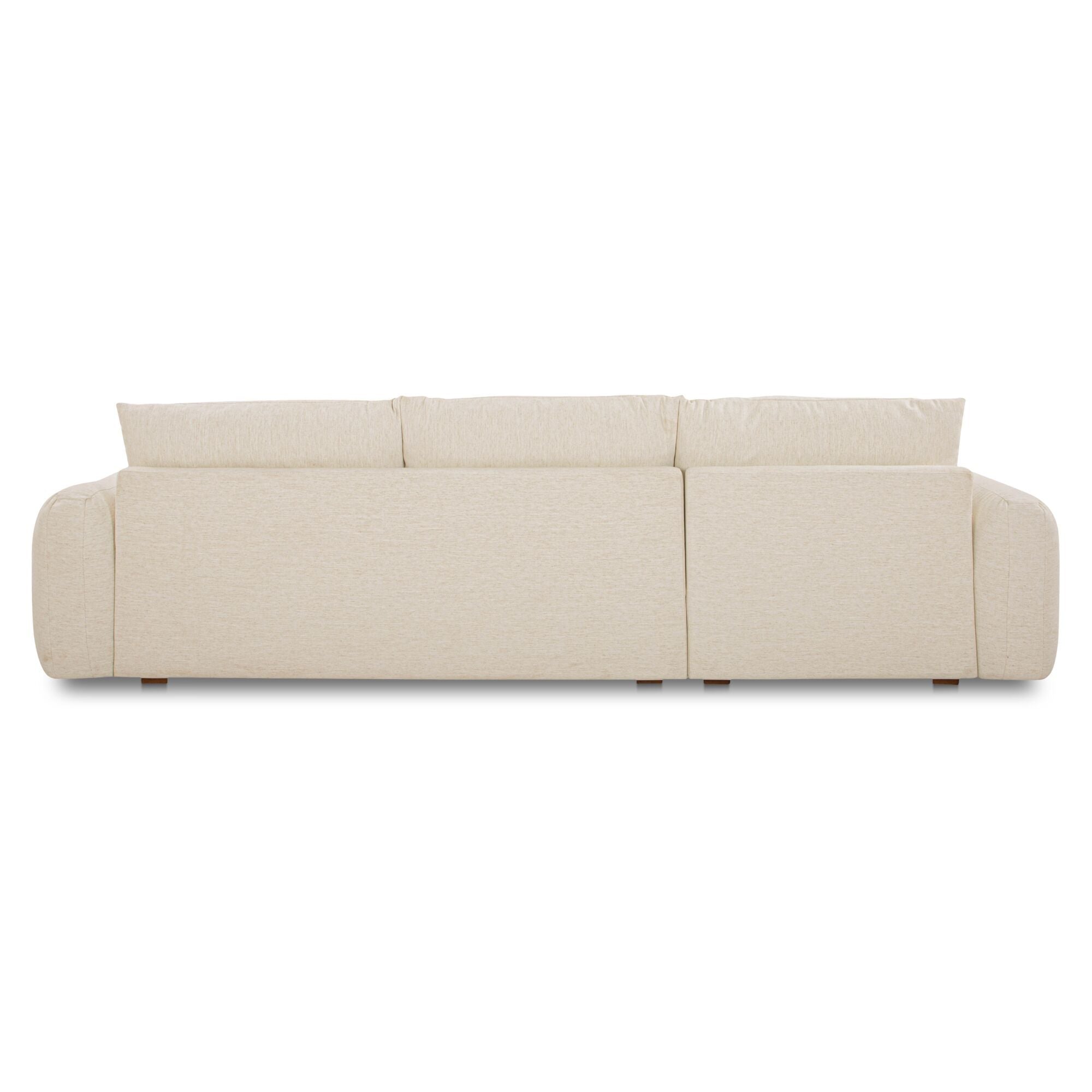 Berga - Sectional Left Stationary Sofa - White