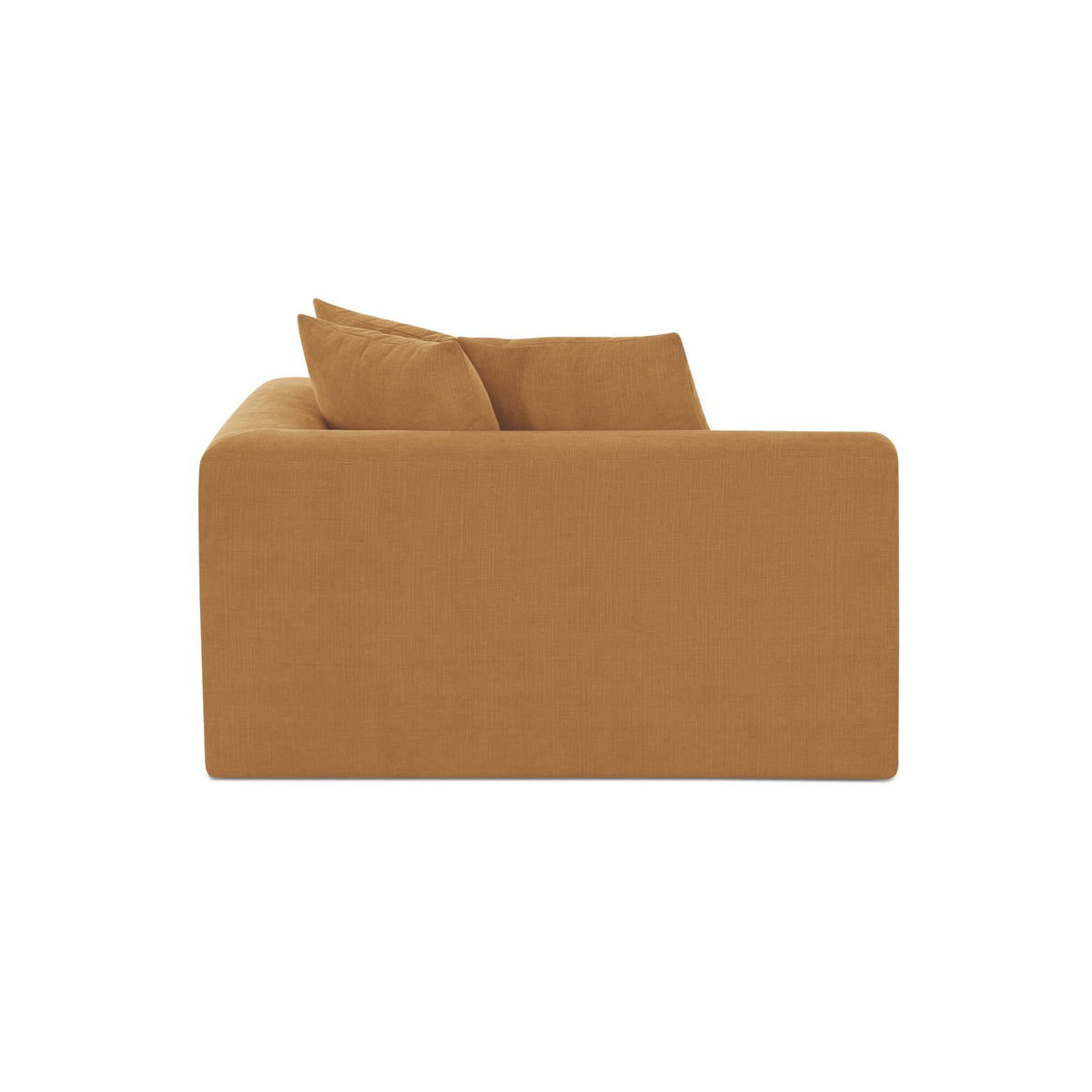 Davie - Right Arm Facing Chair - Golden Yellow