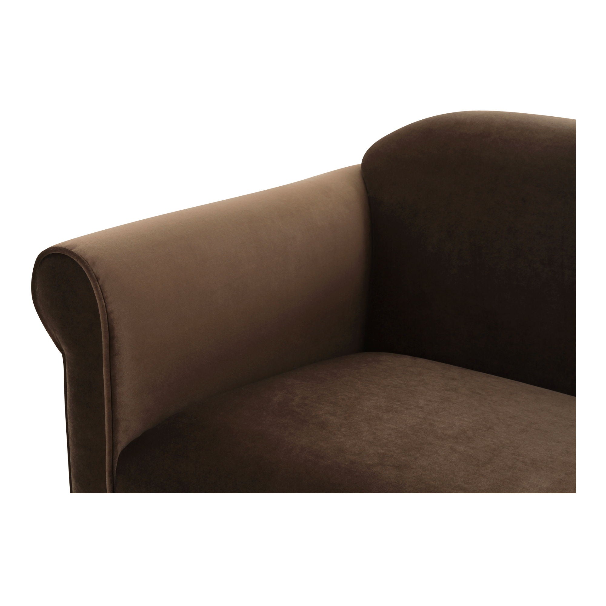 Harmony - Fabric Accent Chair - Dark Brown