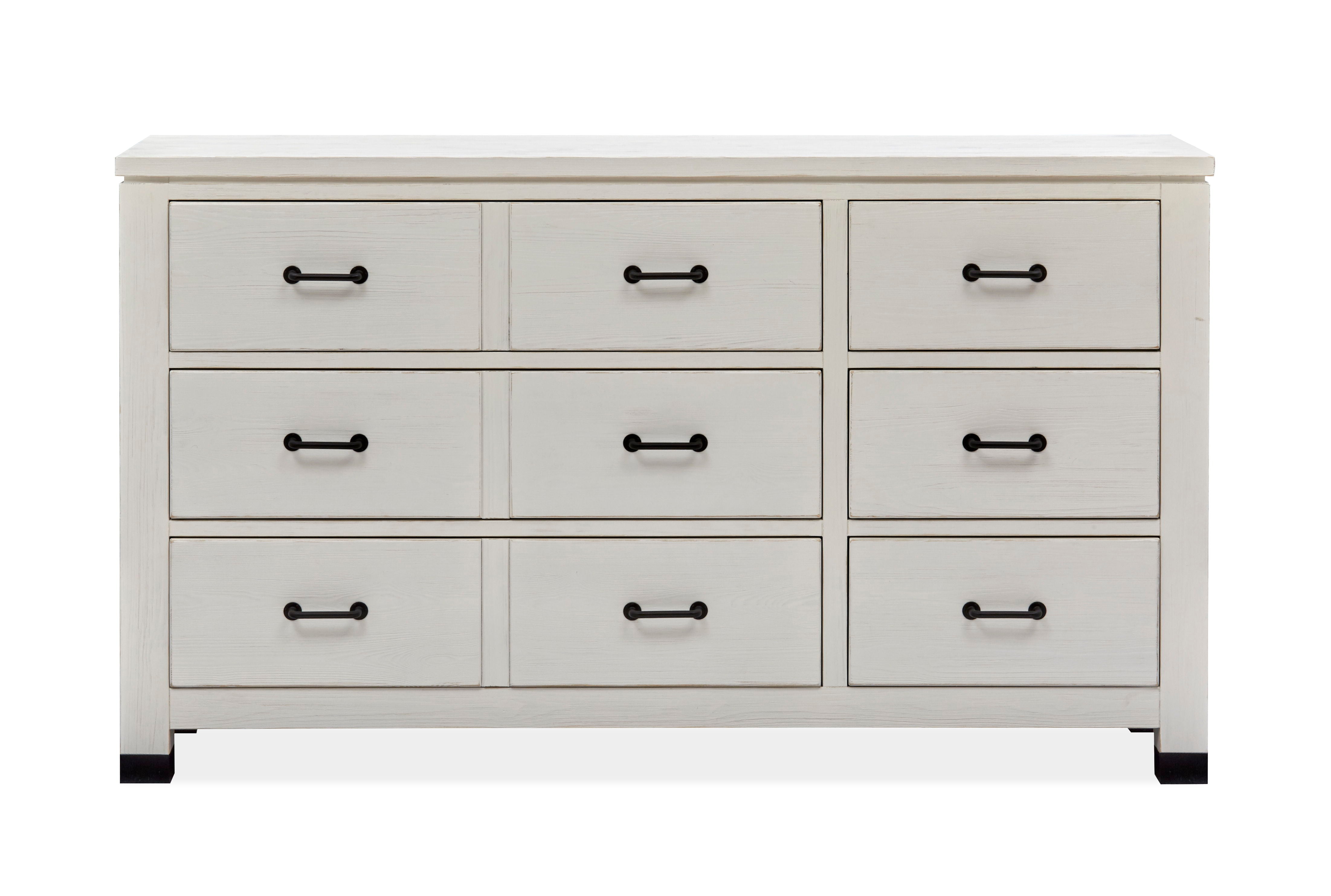 Harper Springs - Drawer Dresser - Silo White