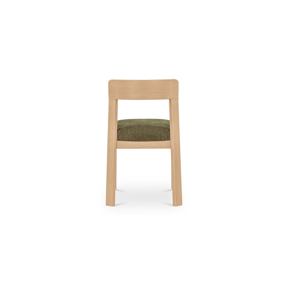 Oli - Dining Chair (Set of 2) - Dark Green / Light Brown