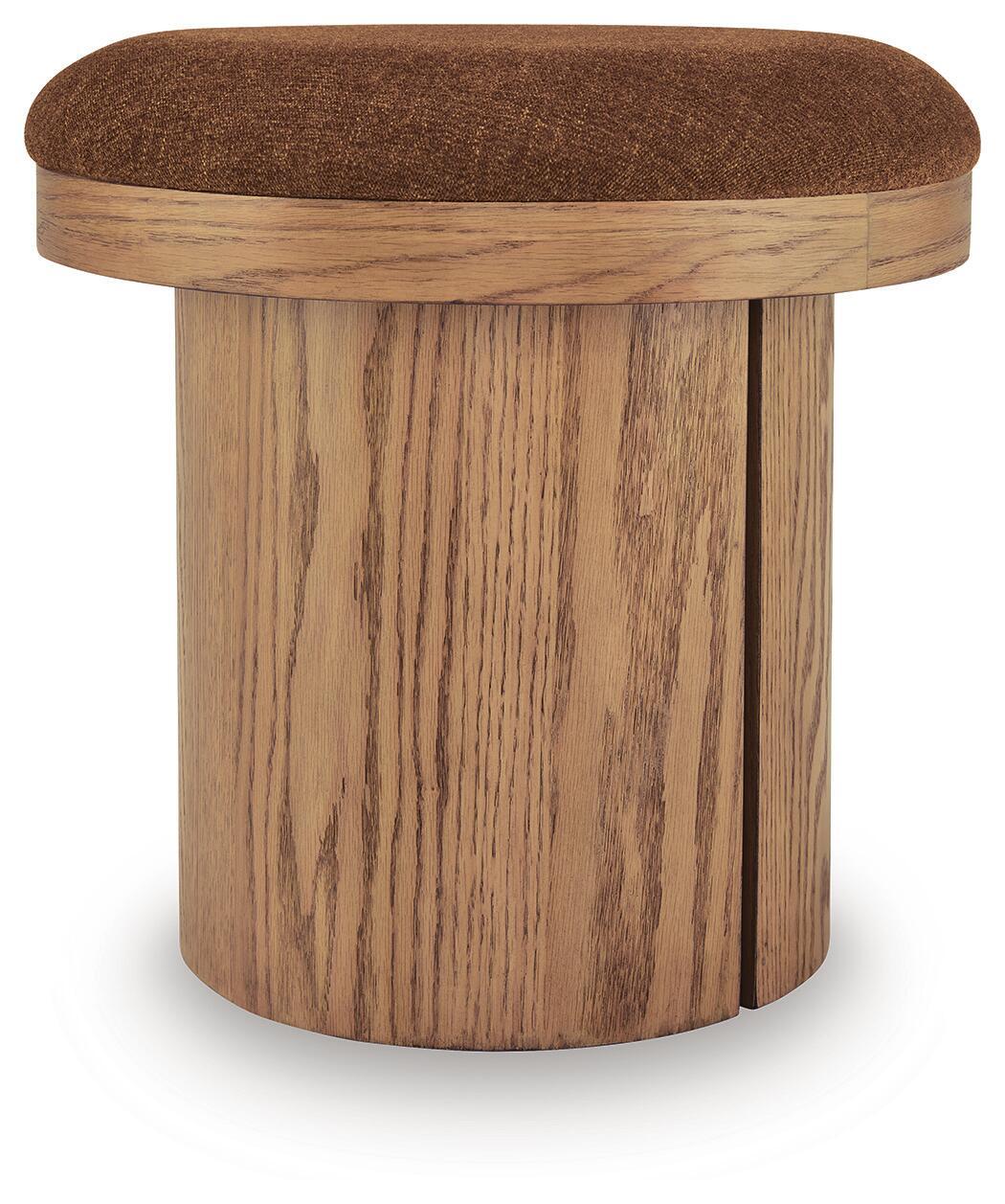 Lewisen - Accent Ottoman - Clay