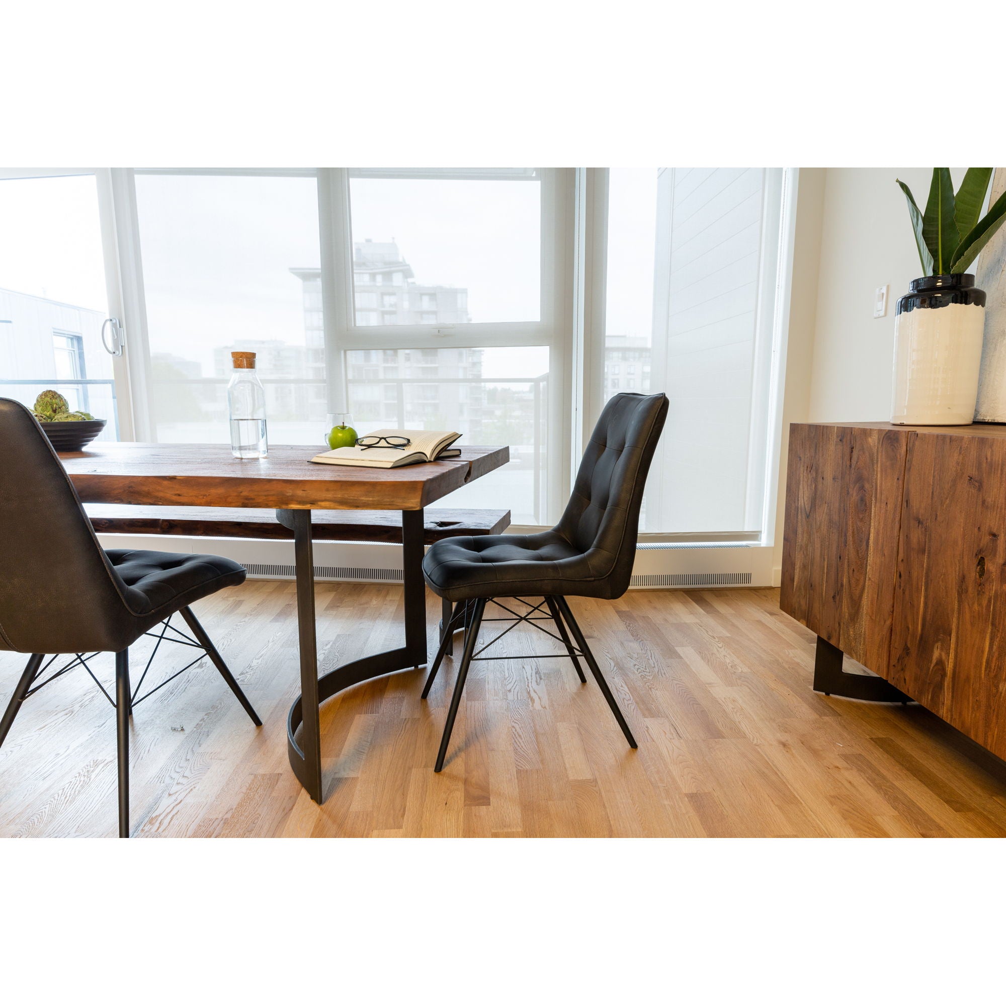 Bent - Small Dining Table - Natural Stain
