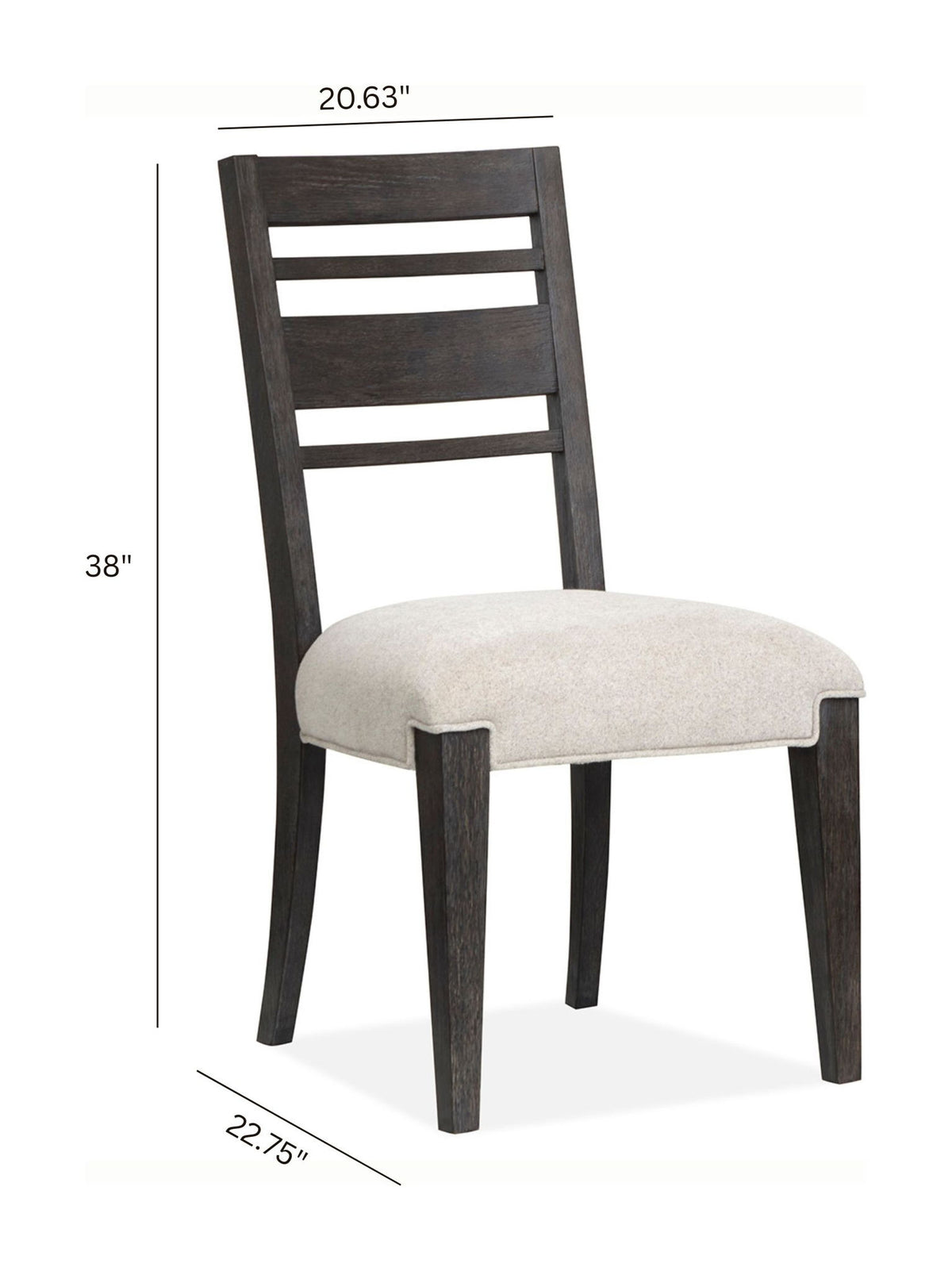 Plum Creek - Upholstered Side Chair With Wood Back (Set of 2)