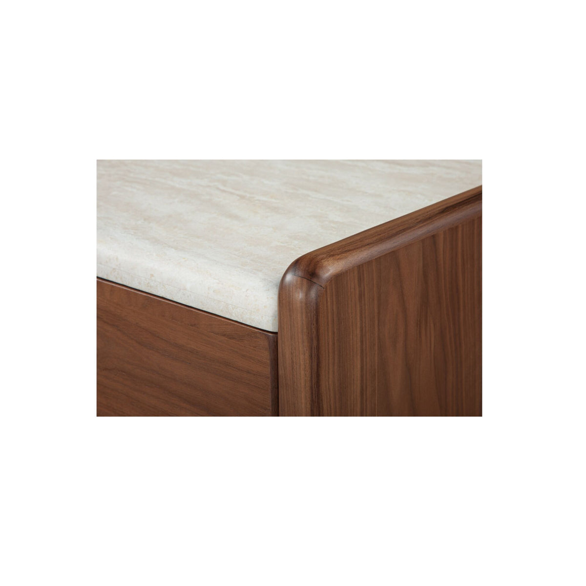 Enns - Nightstand - Dark Brown