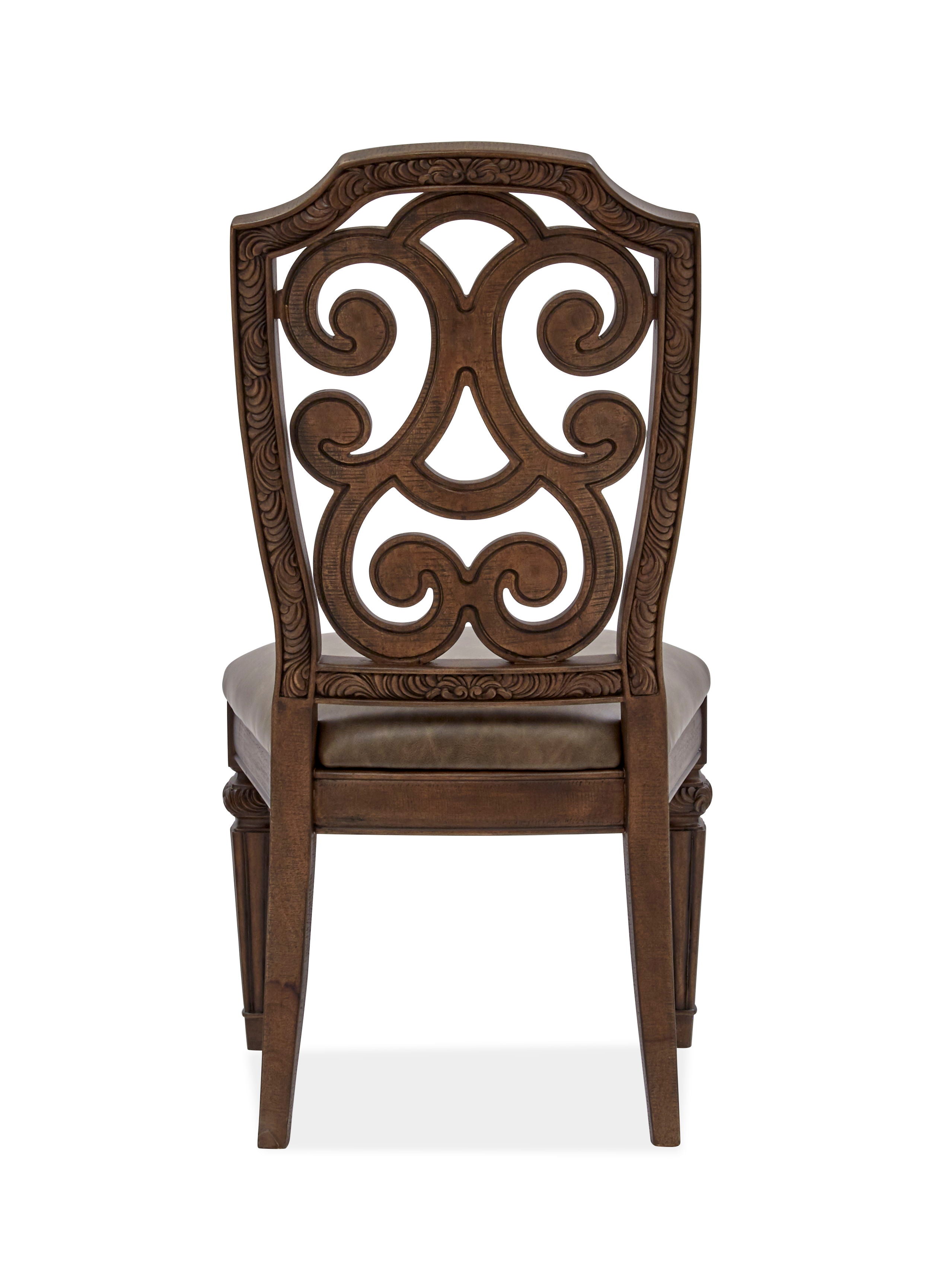 Durango - Wood Dining Side Chair With Upholstered Seat (Set of 2) - Willadeene Brown