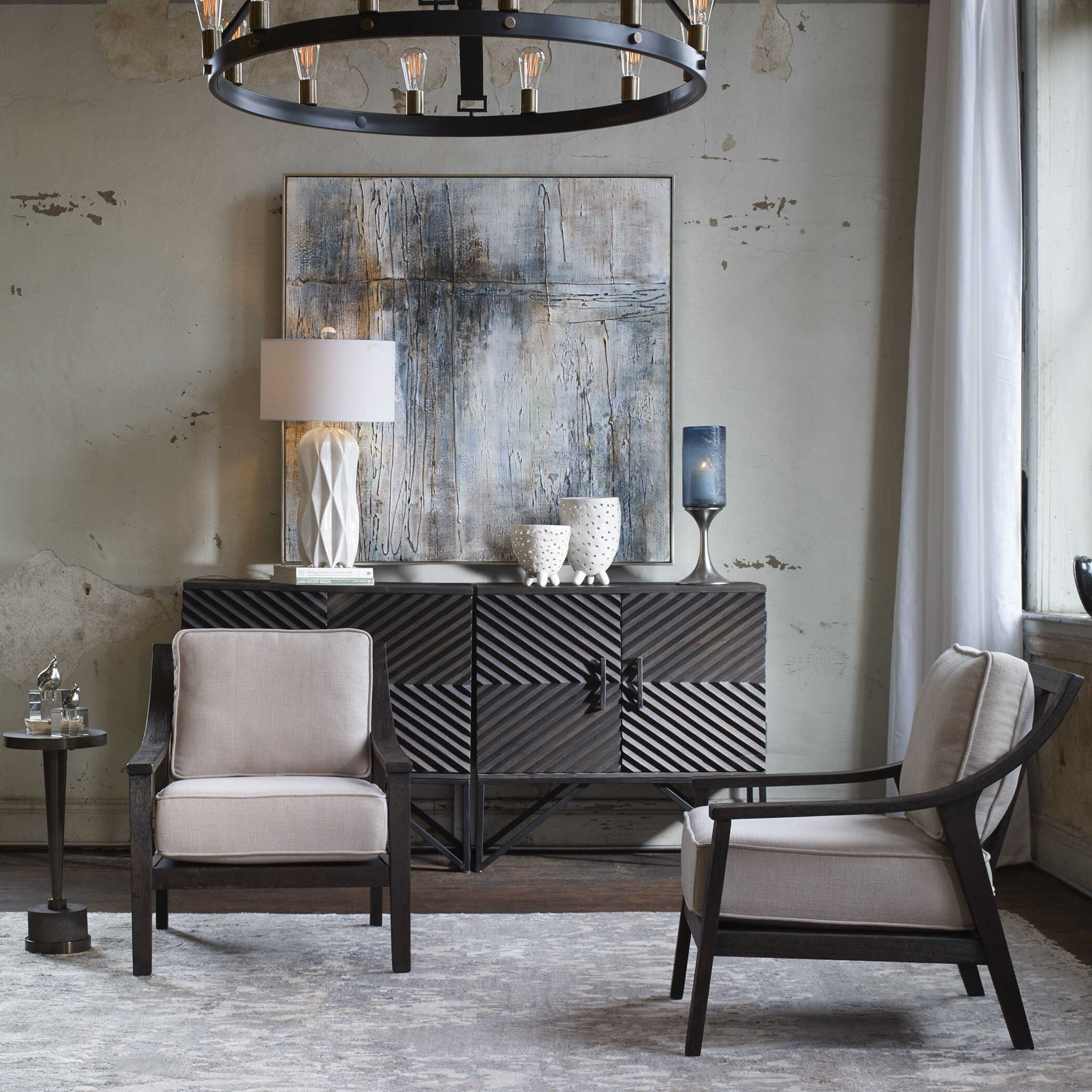 Zadie - Accent Cabinet - Ebony