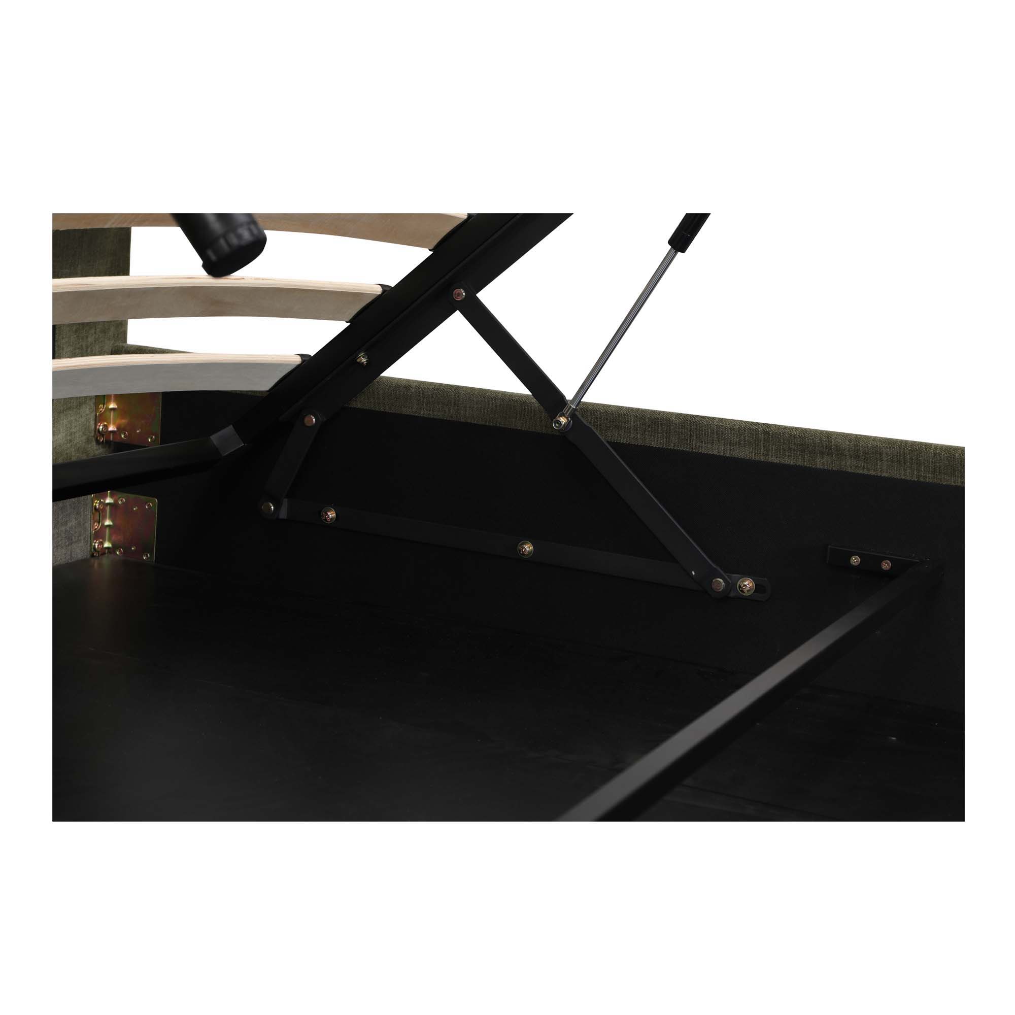 Sebastion - King Storage Bed - Green