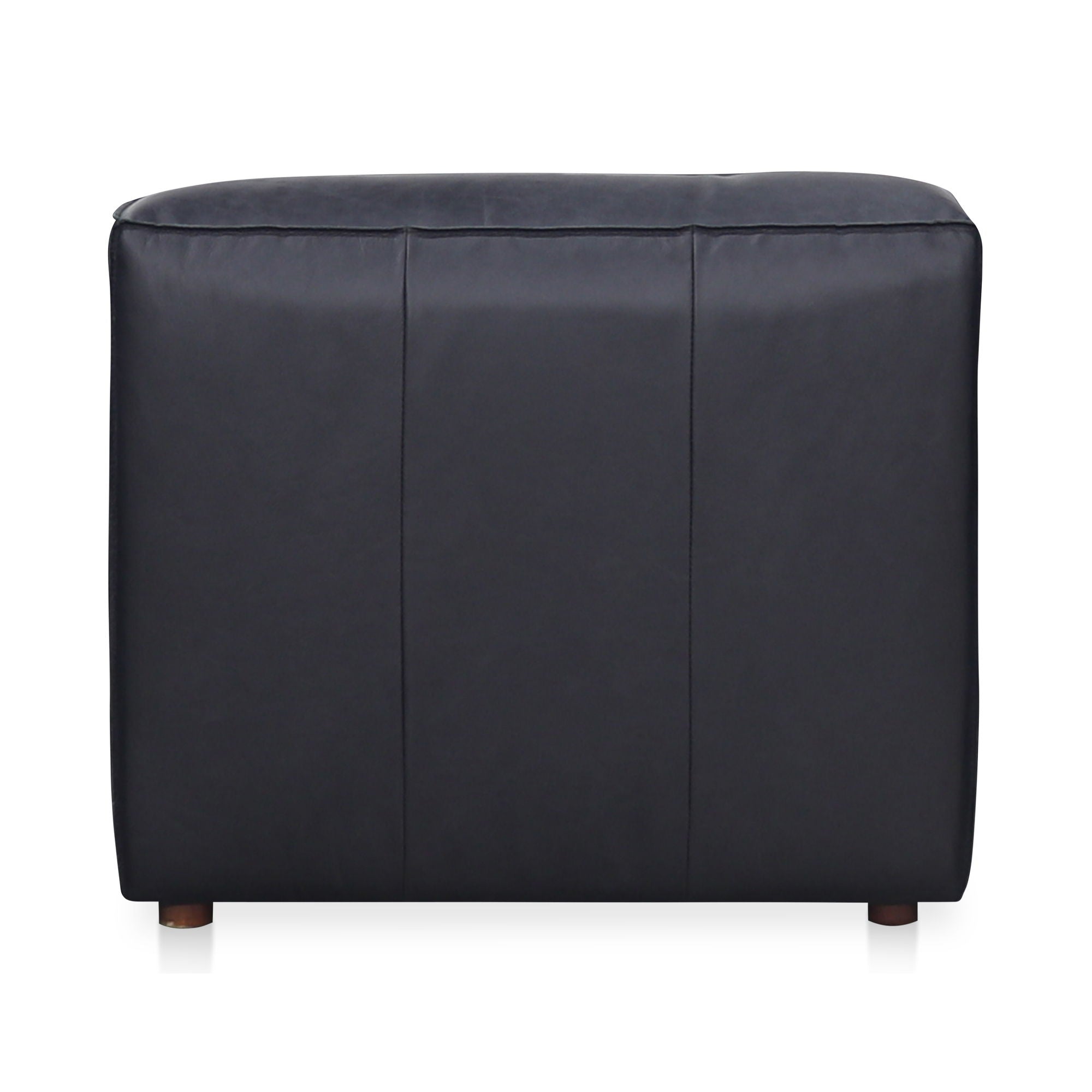 Form - Leather Slipper Chair - Vantage Black