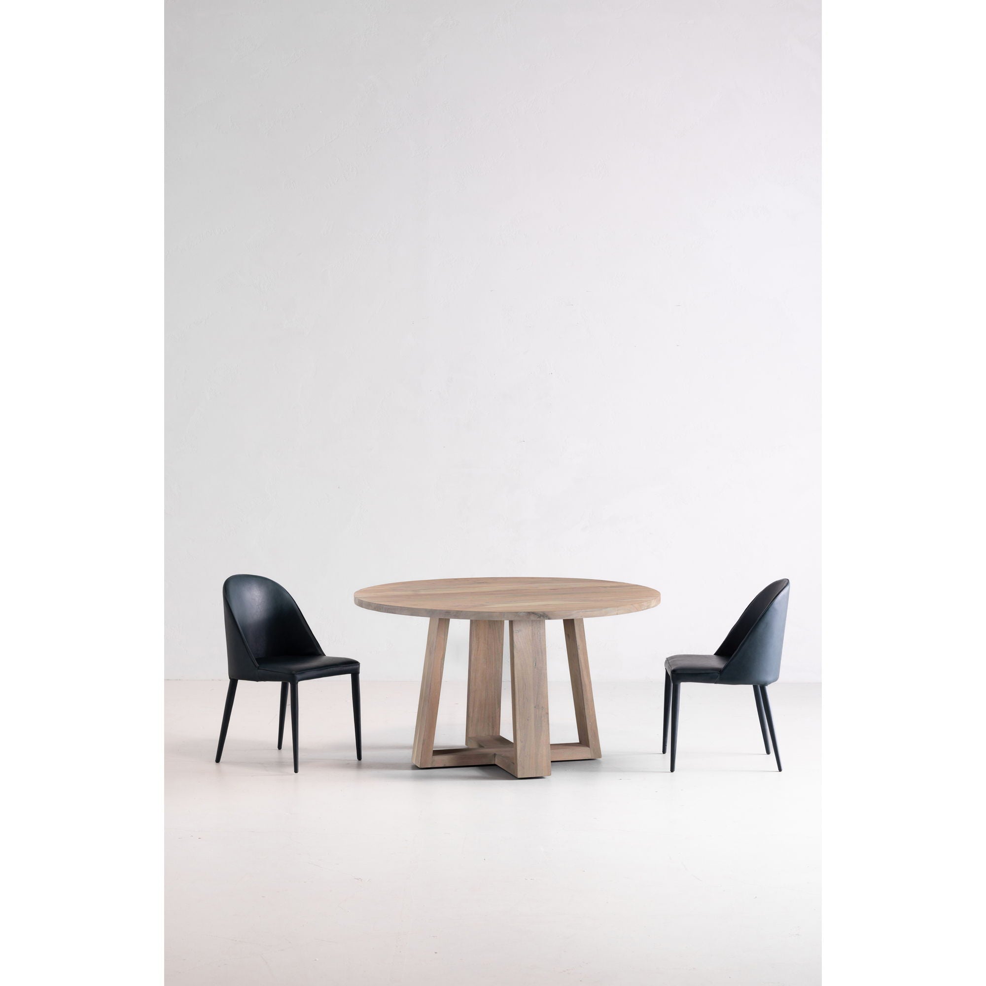 Tanya - Round Dining Table - Gray
