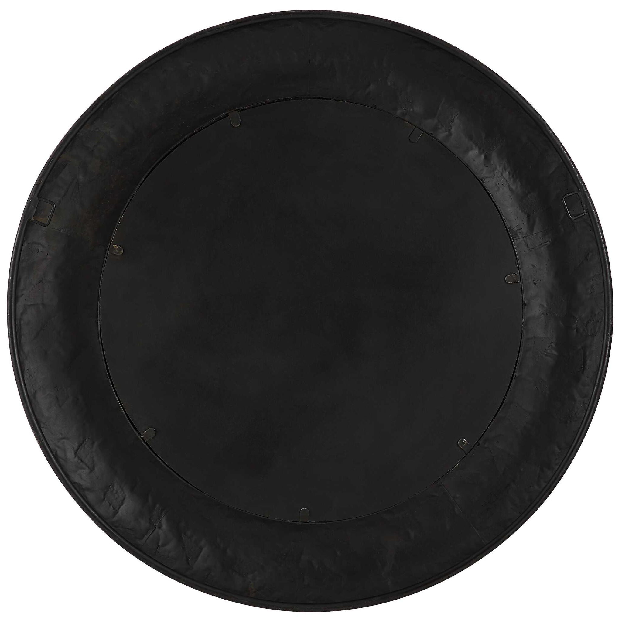 Copper Terrazzo - Round Mirror - Gold