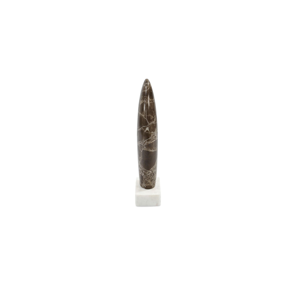 Boda - Sculpture Dark Emperador Marble - Brown