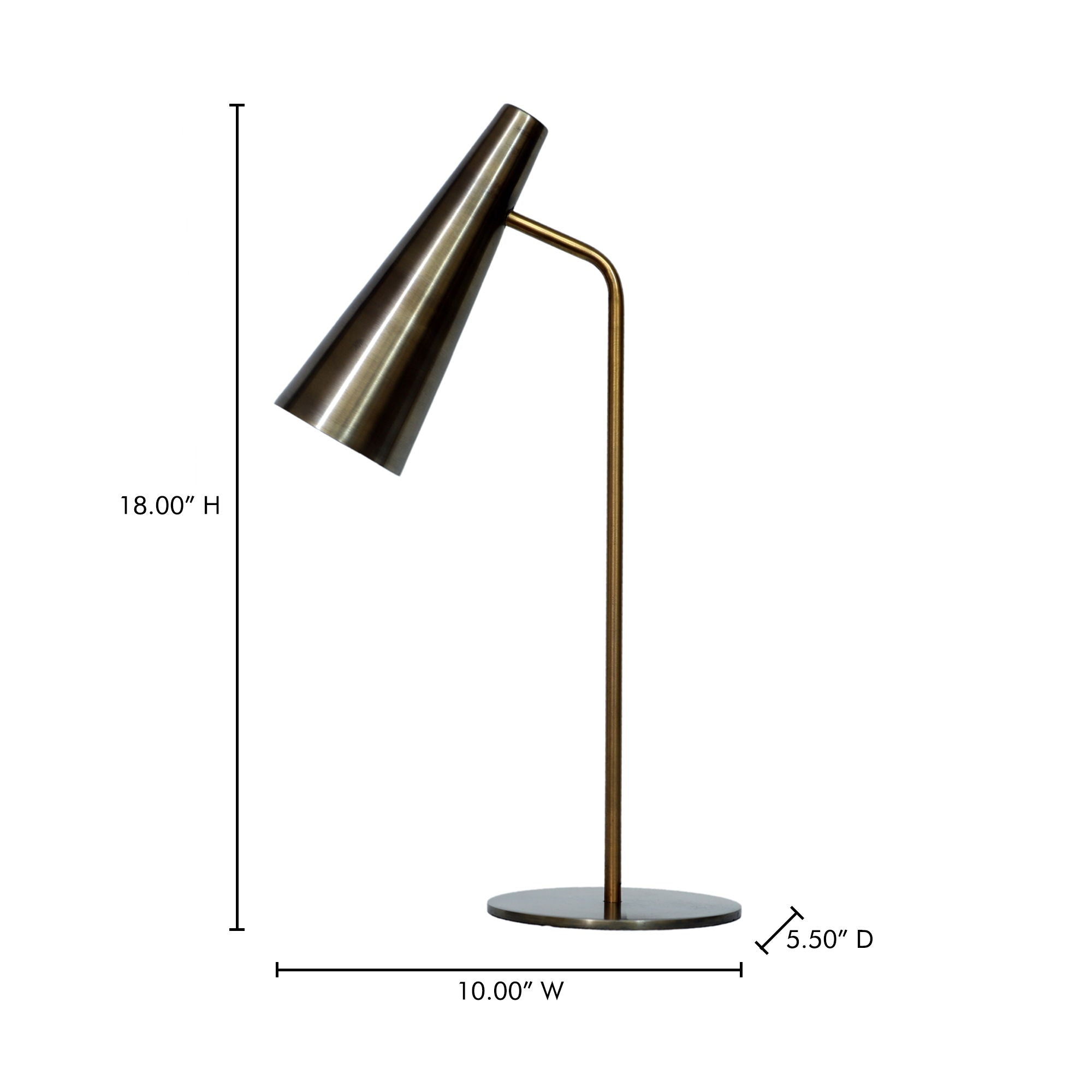 Trumpet - Table Lamp - Brass