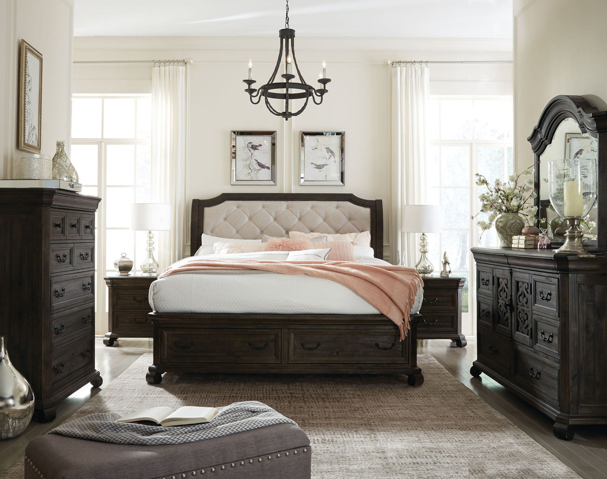 Bellamy - Drawer Dresser - Peppercorn