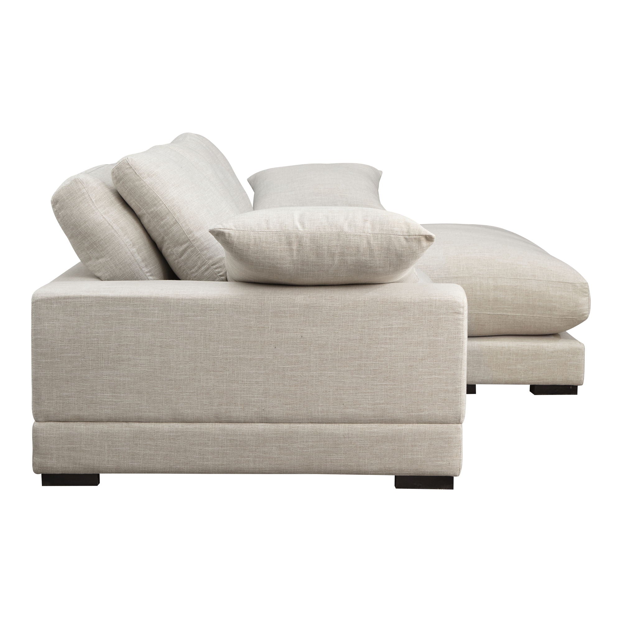 Plunge - Fabric Sectional - Beige
