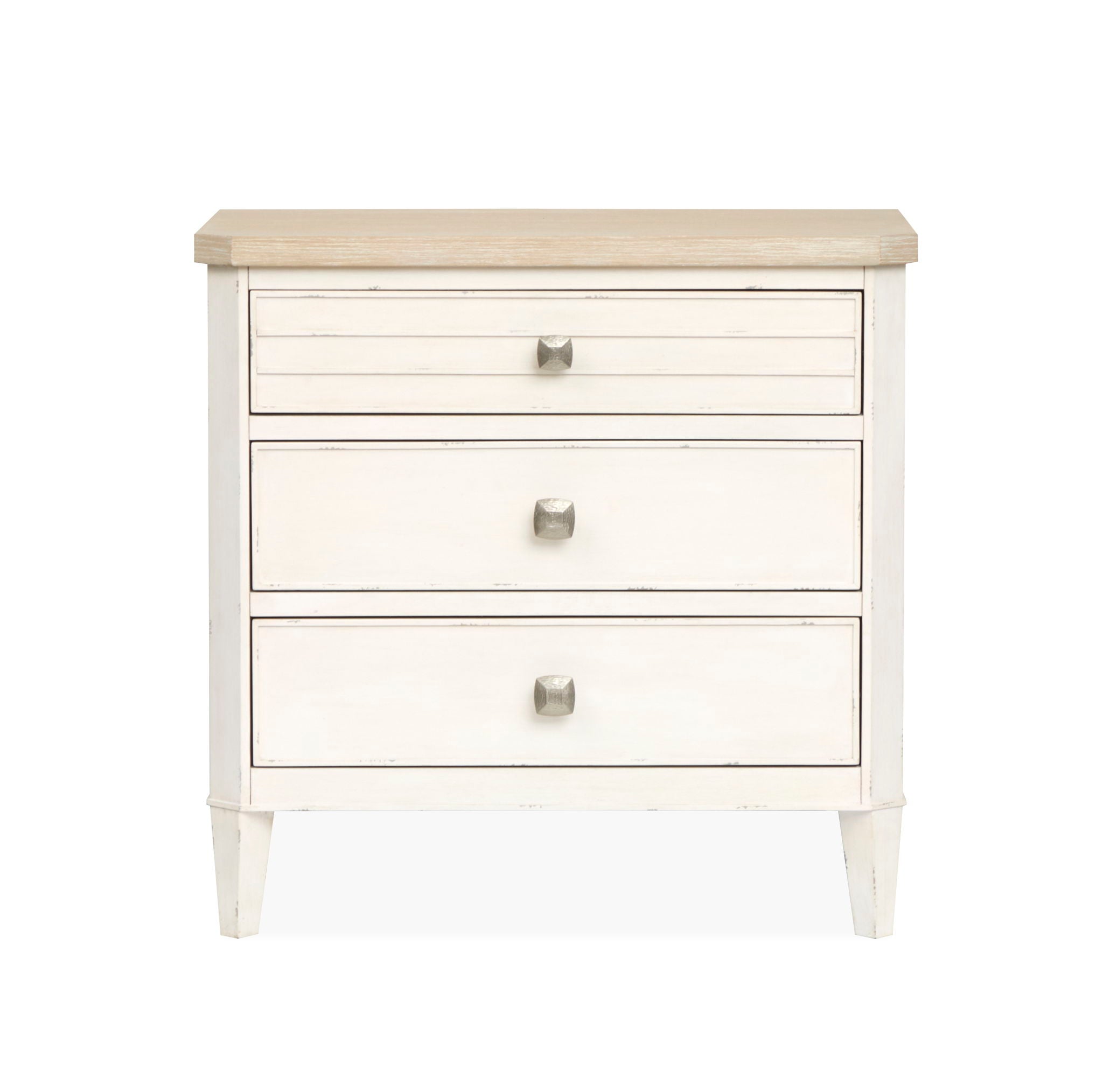 Echo Isles - Drawer Nightstand - Sea Pearl And Driftwood