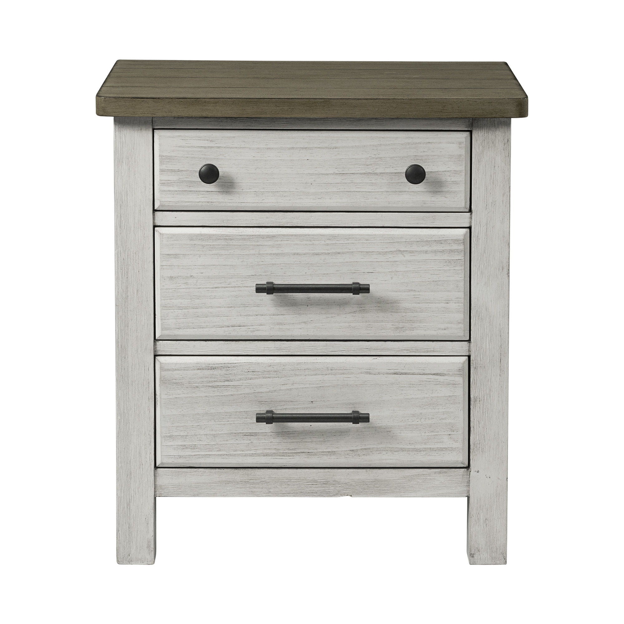 Timber Ridge - Nightstand - Weathered Washed Sierra