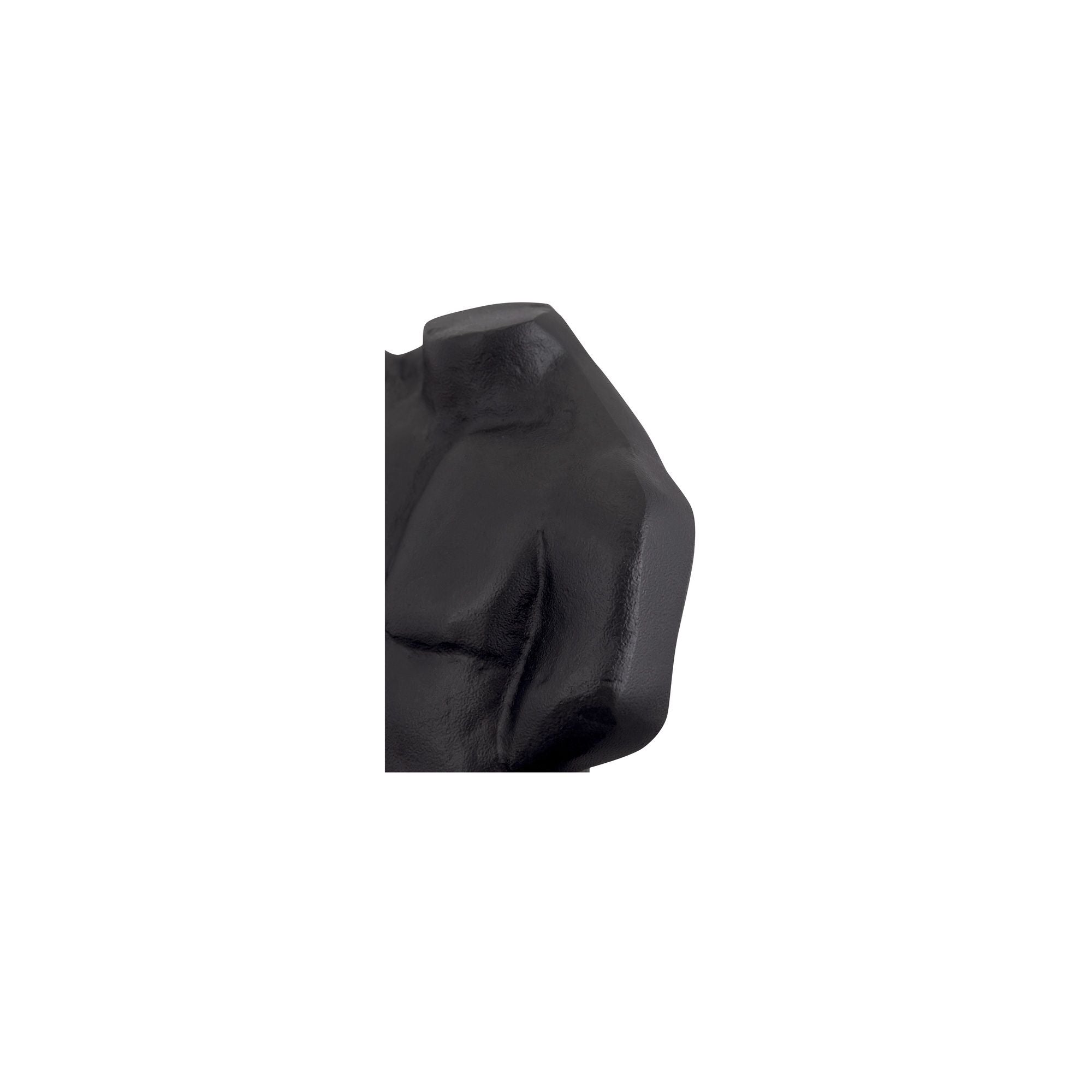 Victor - Cast Alumiinum Sculpture - Aged Black