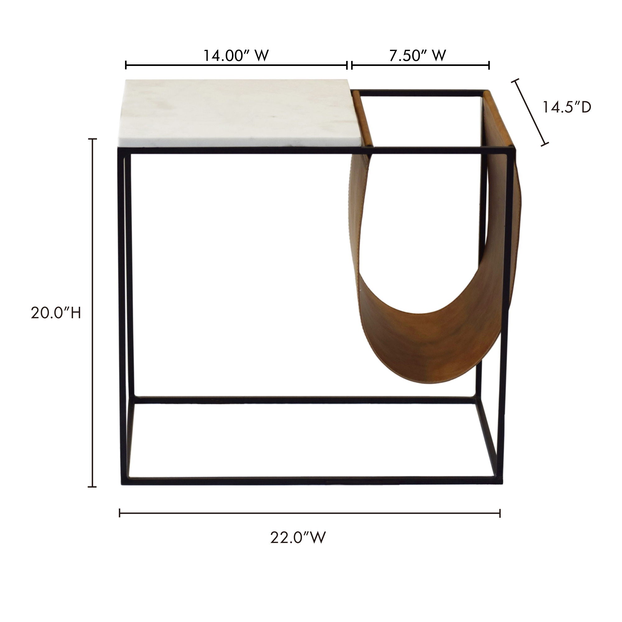 Cave - Magazine Rack - Multicolor