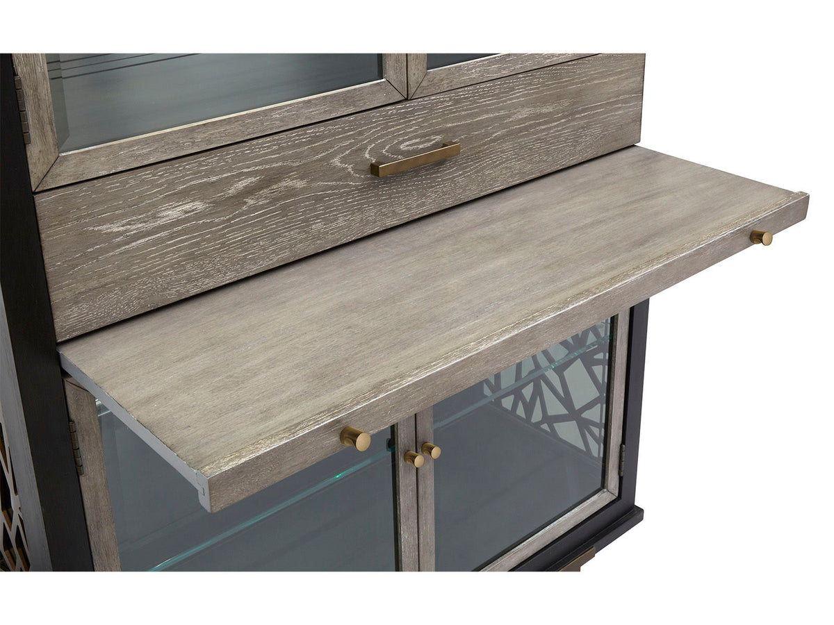 Ryker - Display Cabinet - Homestead Brown