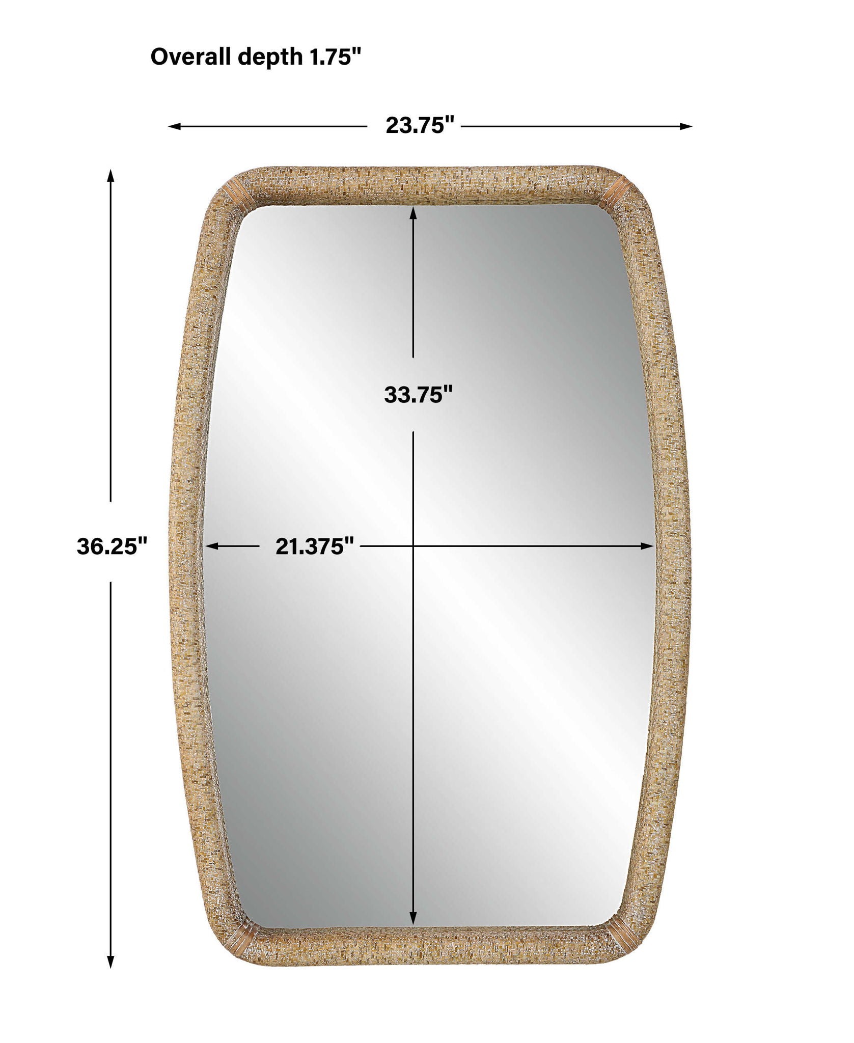 Tiki - Mirror - Gold