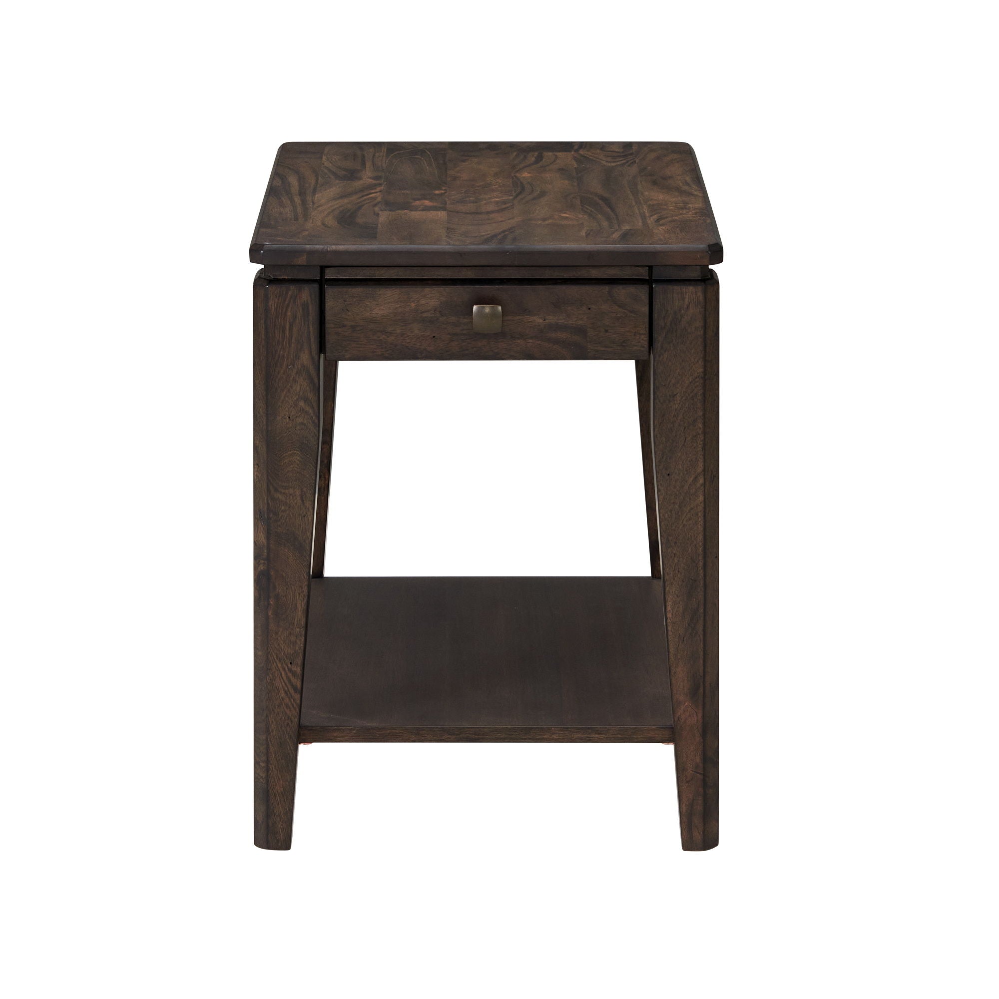 Kauai - Chairside Table - Brushed Mango Wood