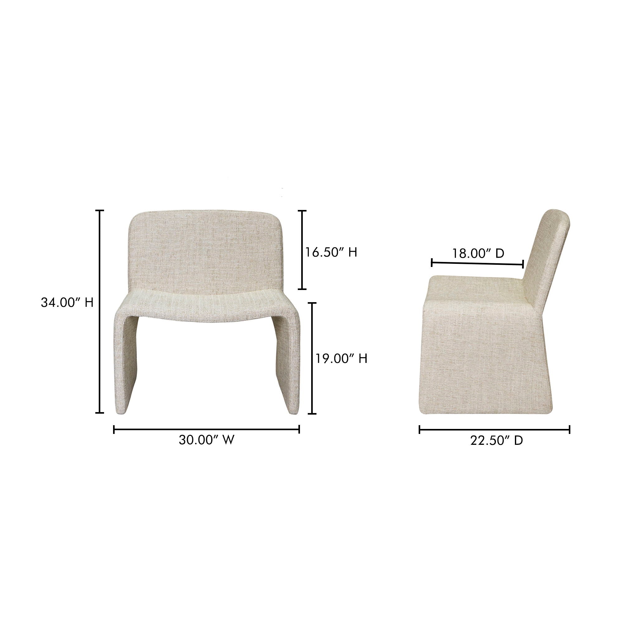 Ella - Accent Chair - Beige