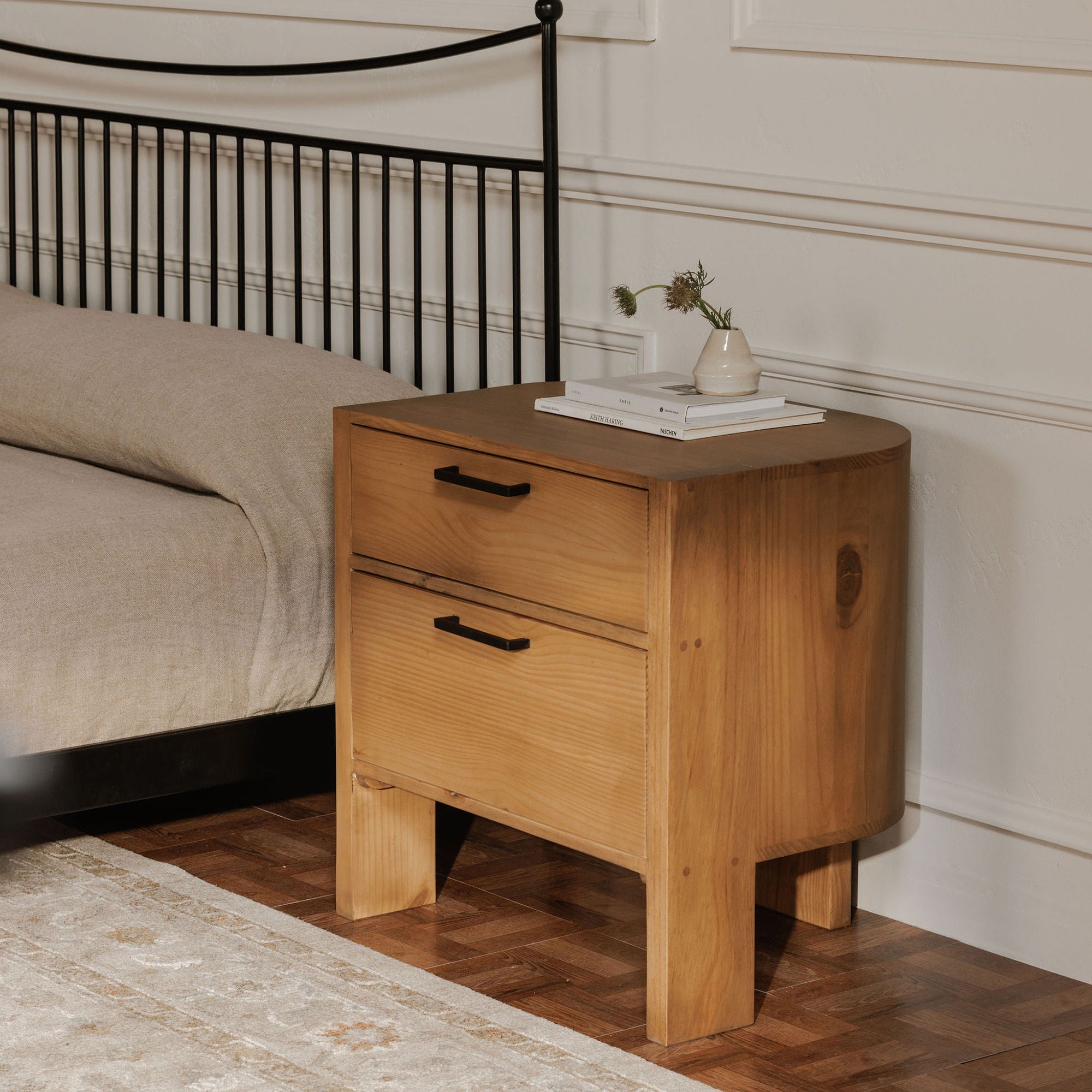 Lachlan - Nightstand - Brown