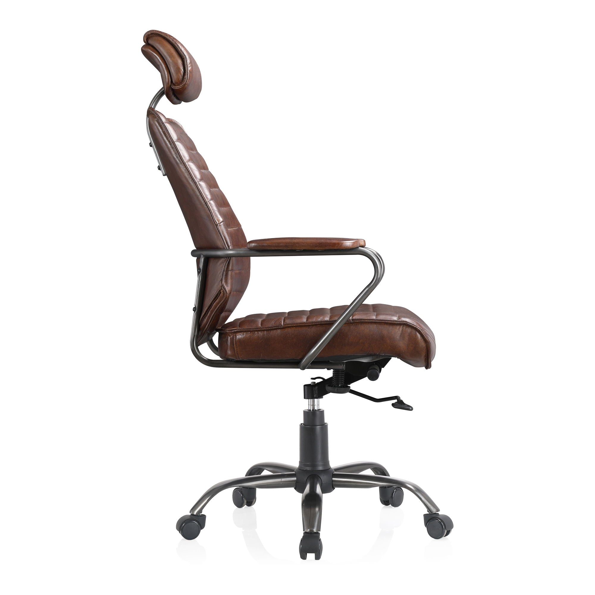 Executive - Office Chair - Dark Brown Leather