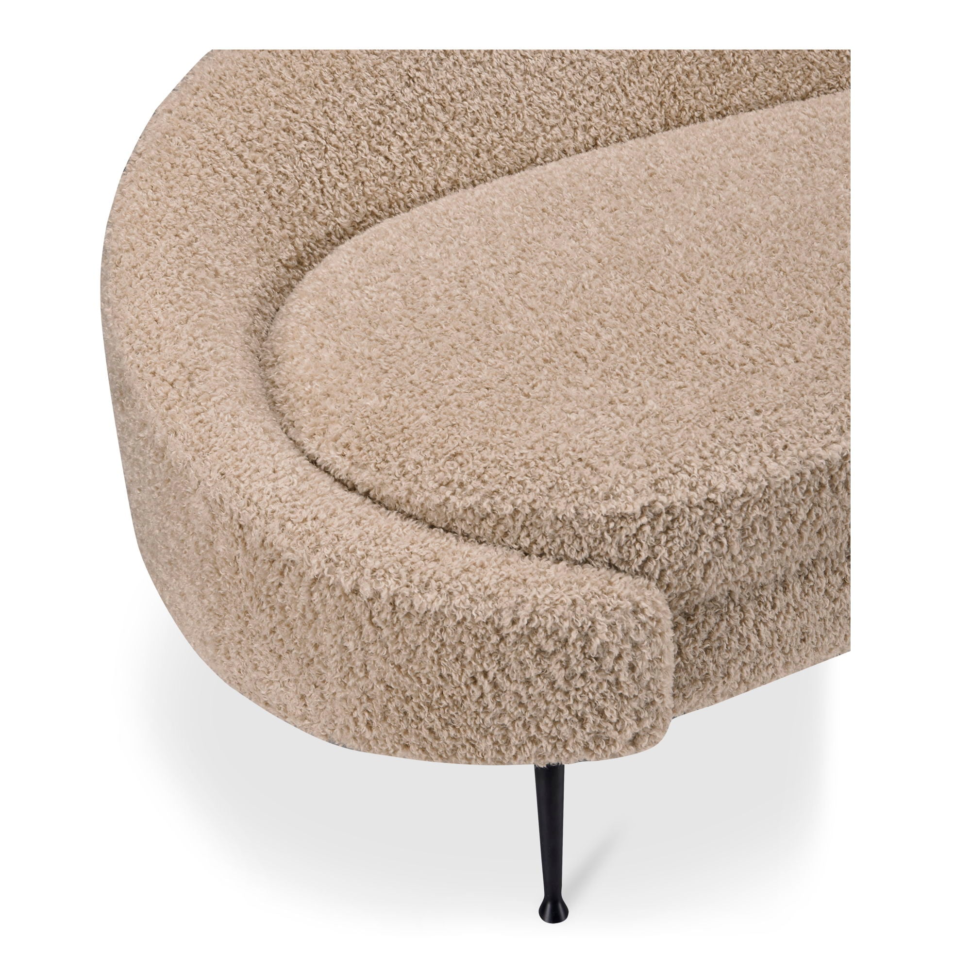 Abigail - Chaise - Light Brown