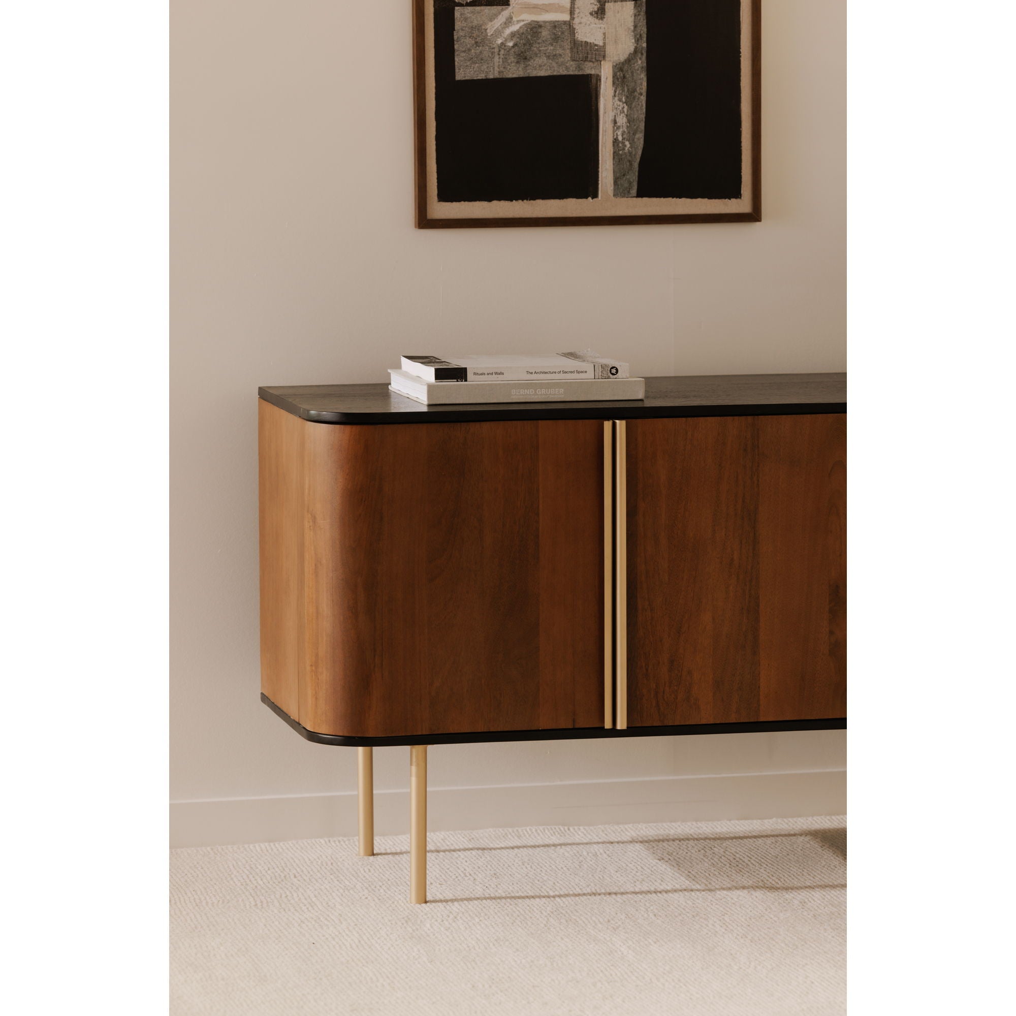 Dionne - 4 Door Sideboard - Brown