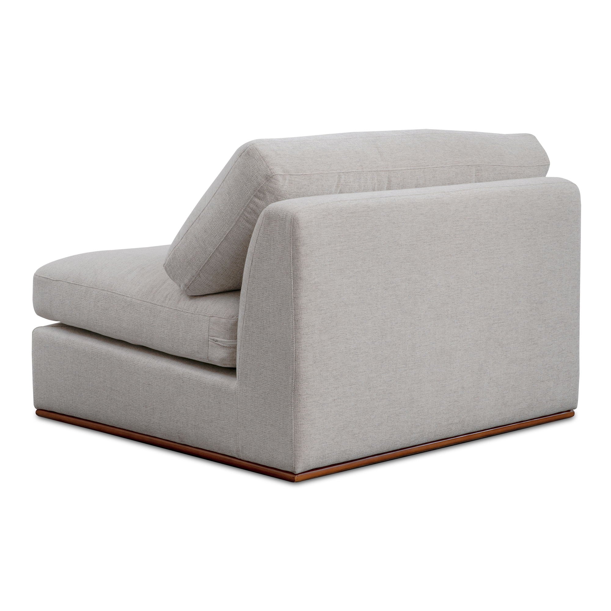 Rue - Slipper Chair - Flecked Gray