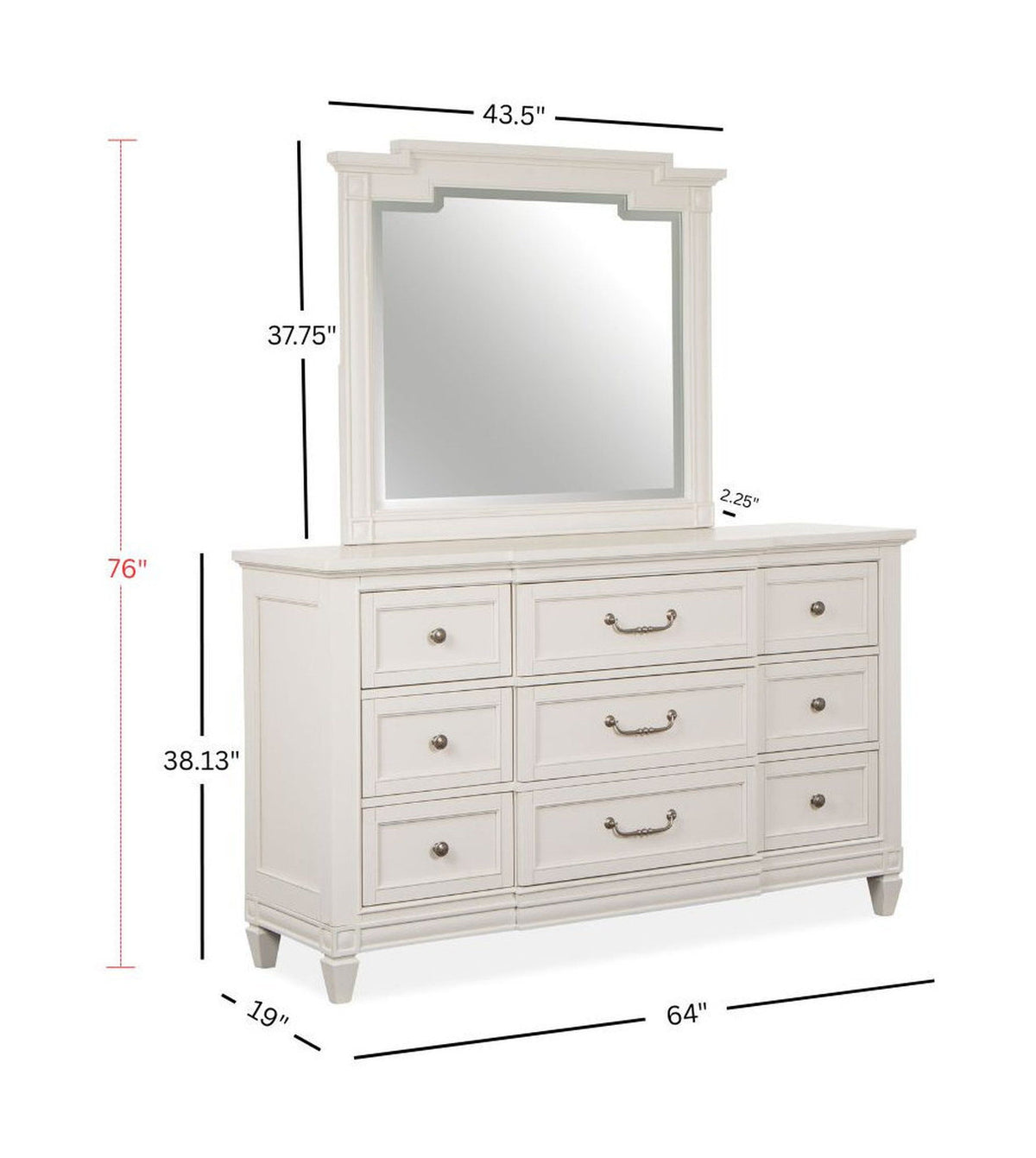 Willowbrook - Drawer Dresser