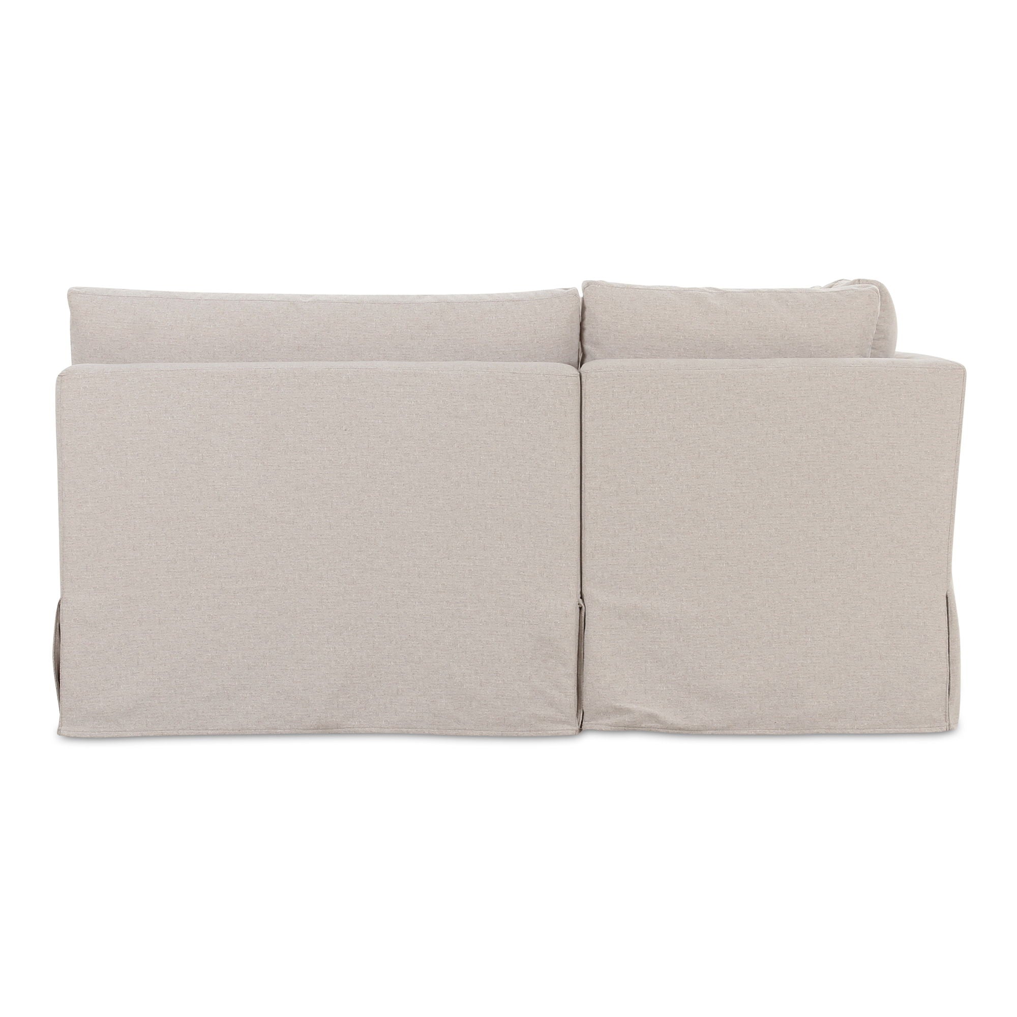 Fable - Slipcover Dining Banquette U-Shape Sectional - Beige