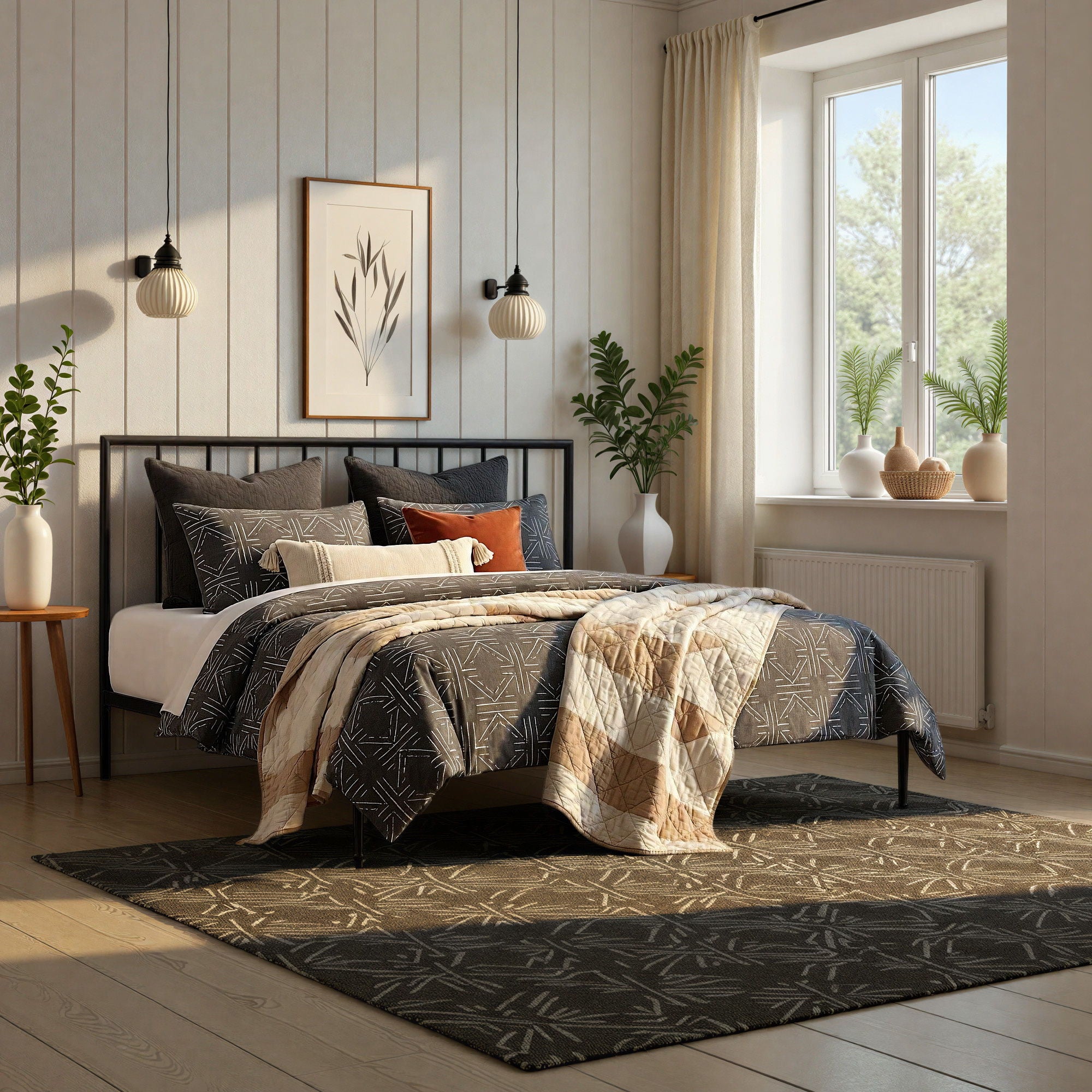 Metal Beds - Modern Metal Bed