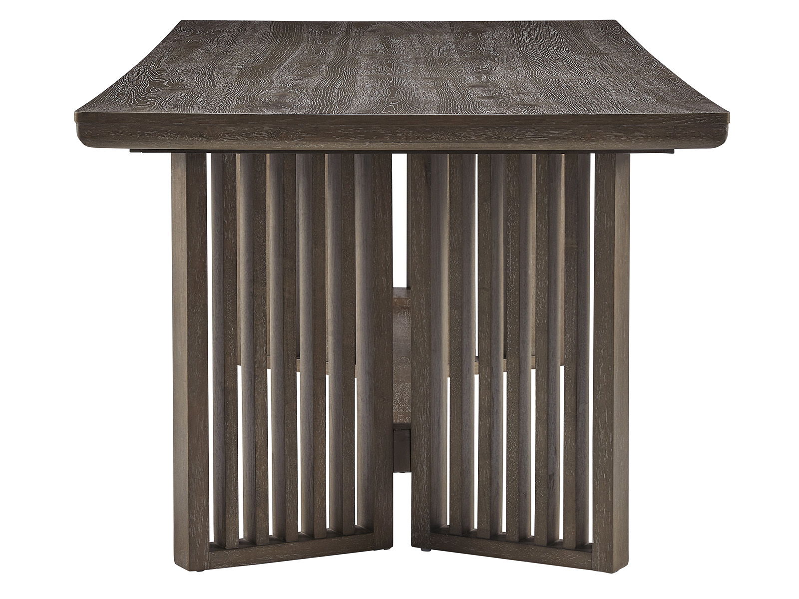 Kavanaugh - Trestle Dining Table - Dark Brown