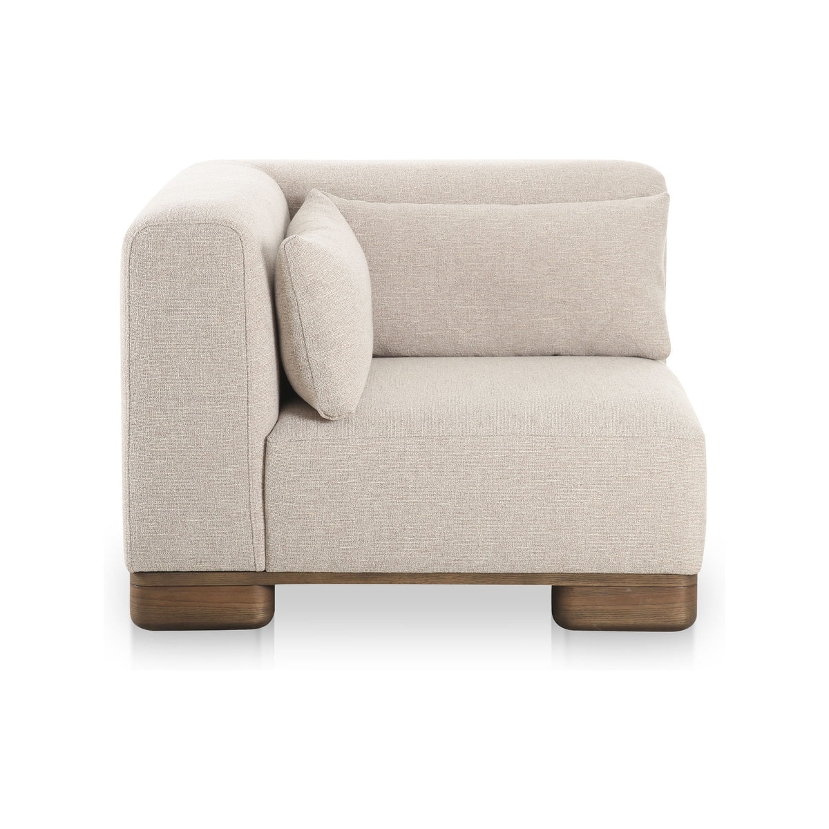 June - Corner Chair - Oatmeal