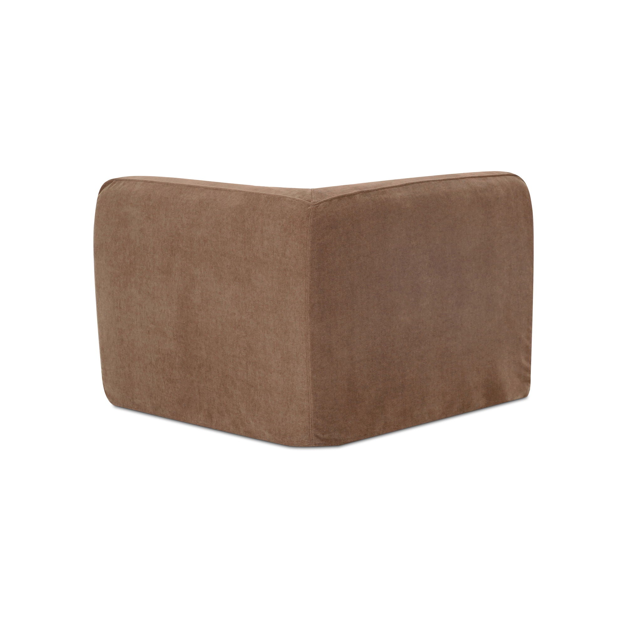 Isla - Corner Chair - Light Brown